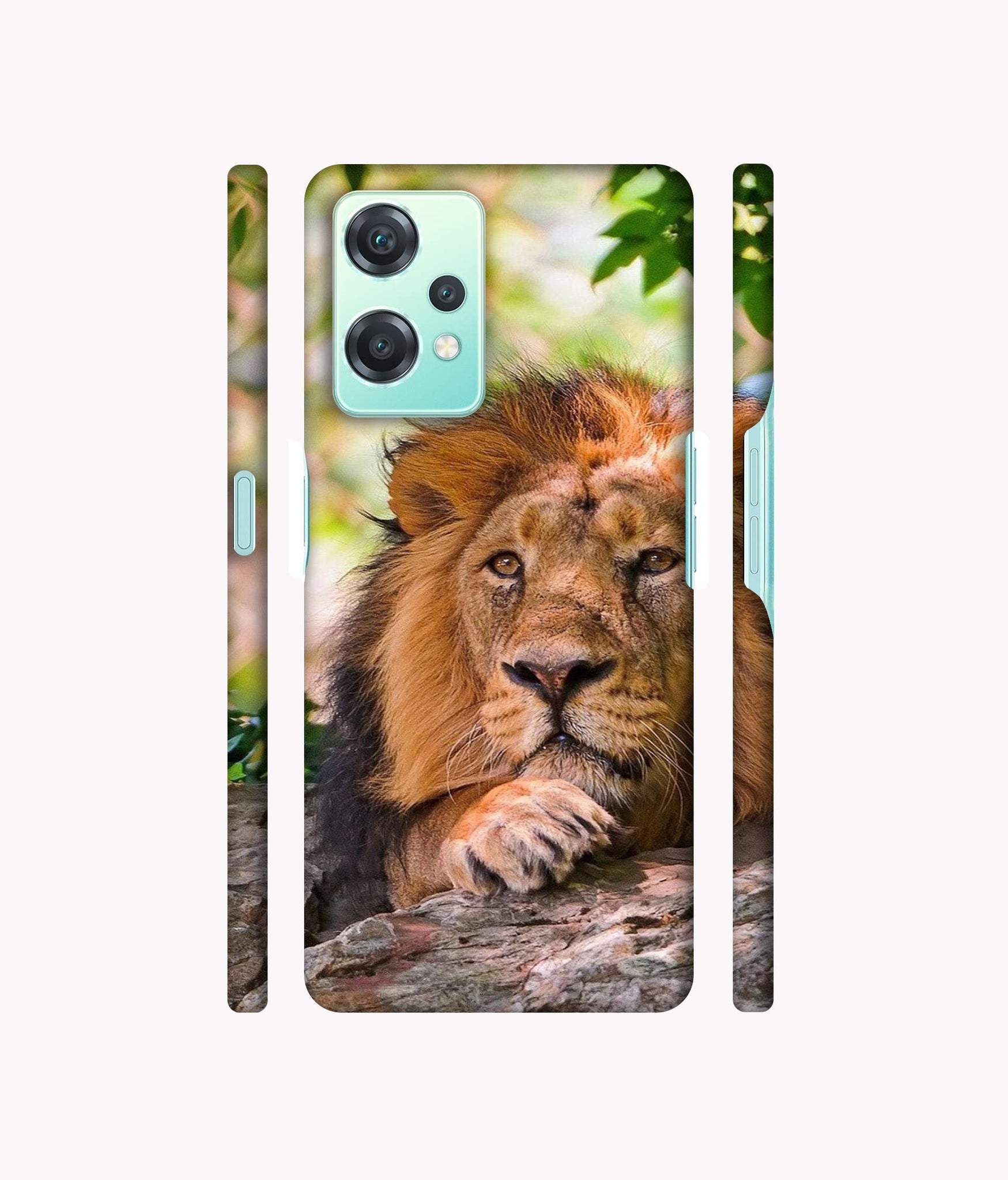 Tiger Pattern Print Designer Hard Back Cover for Oneplus Nord CE 2 Lite 5G
