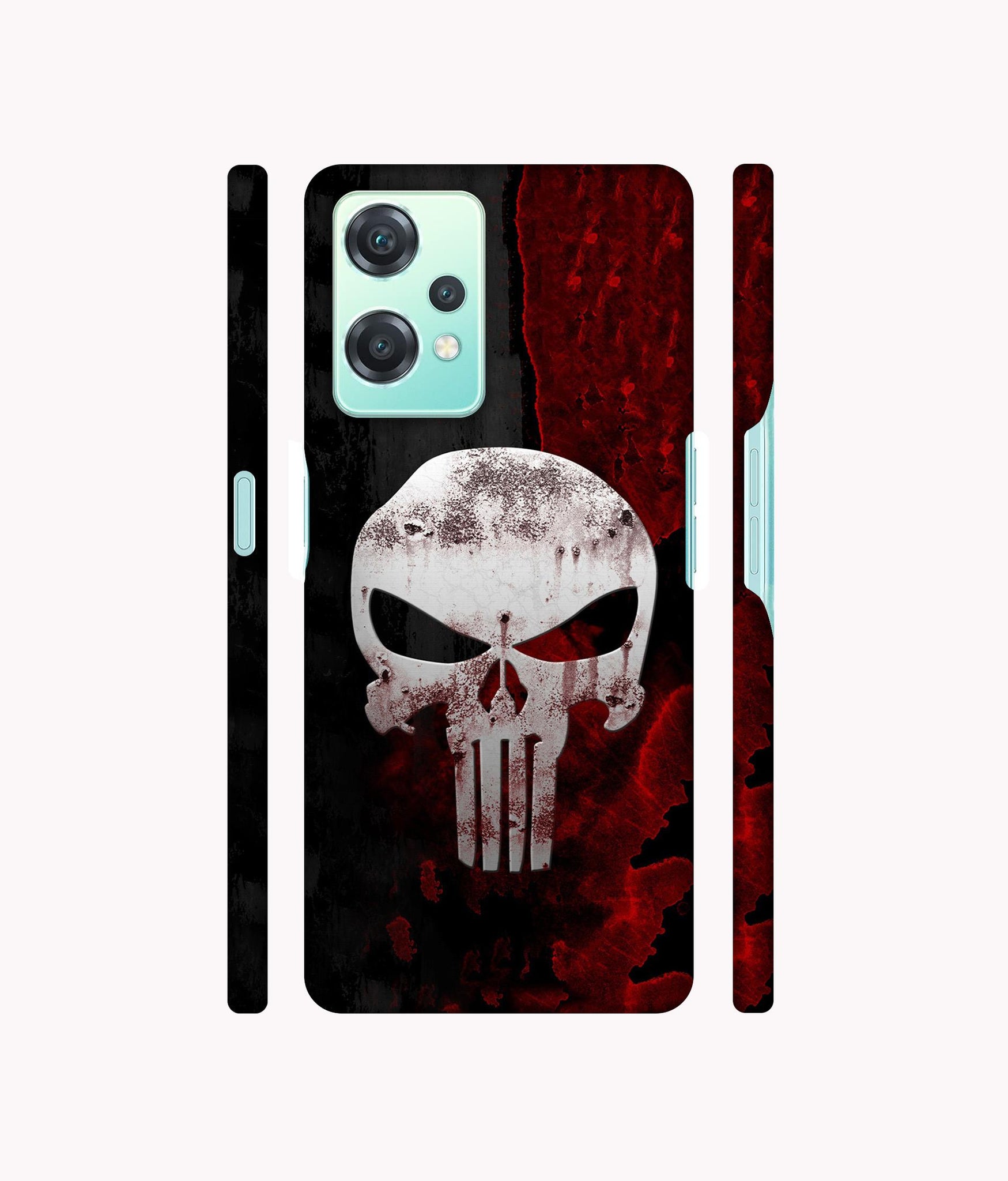 Punisher Skull Designer Hard Back Cover for Oneplus Nord CE 2 Lite 5G