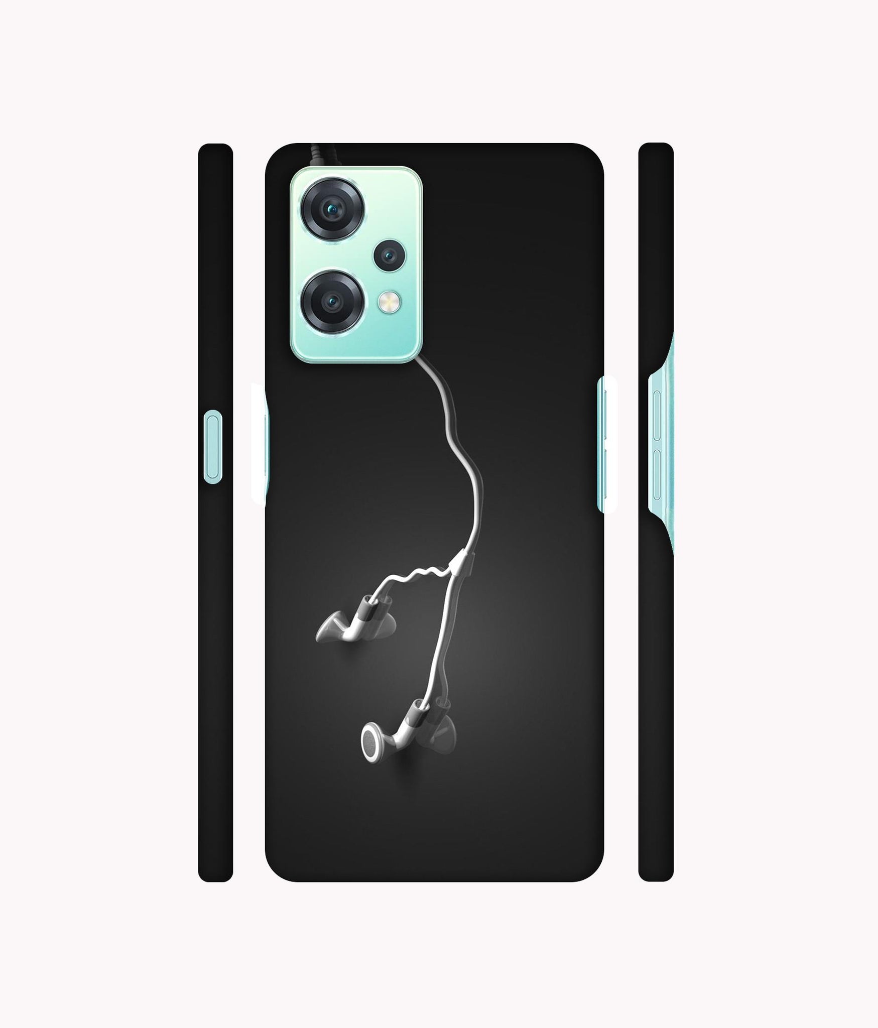 Headphone Designer Hard Back Cover for Oneplus Nord CE 2 Lite 5G