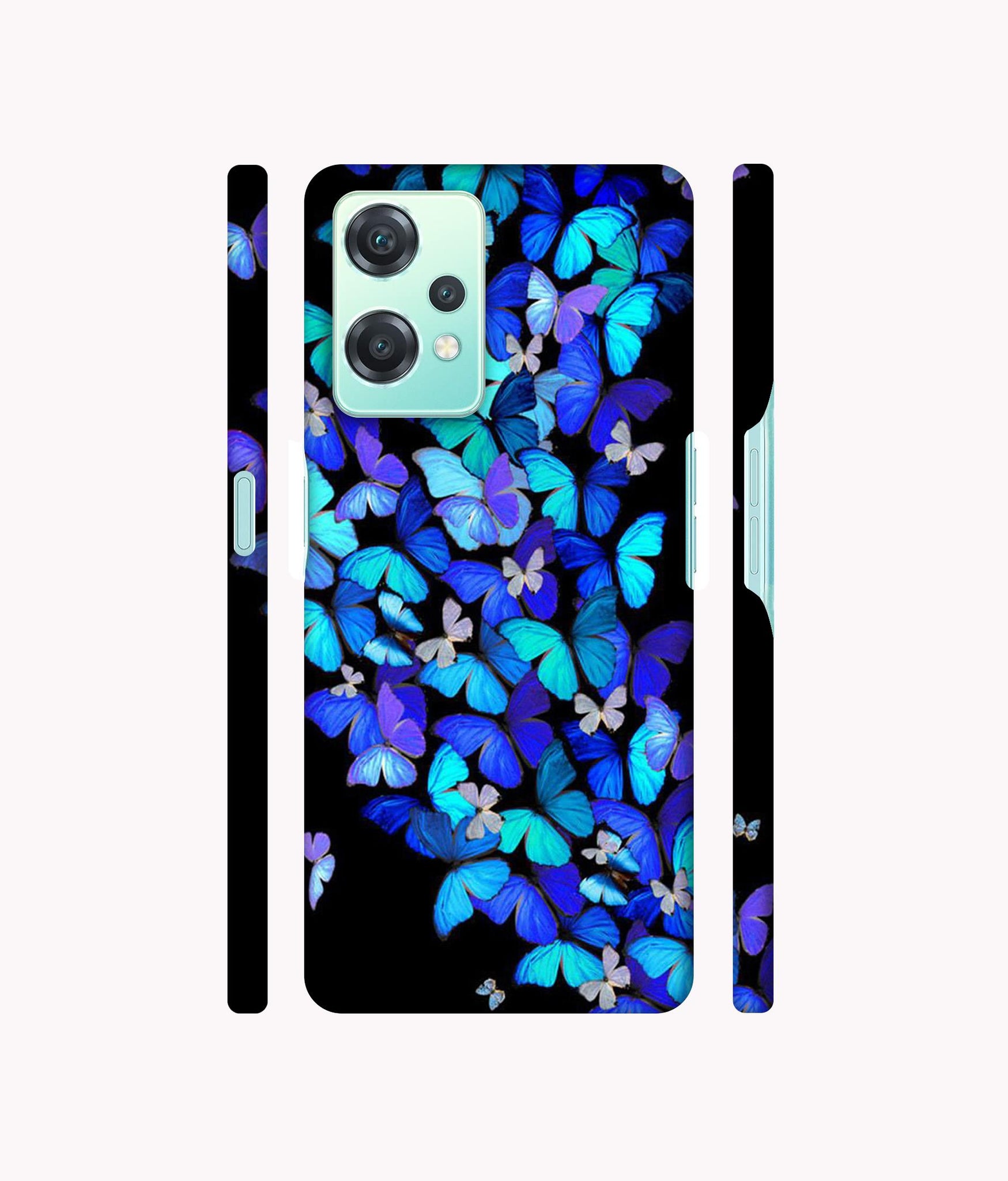 Butterfly Pattern Designer Hard Back Cover for Oneplus Nord CE 2 Lite 5G