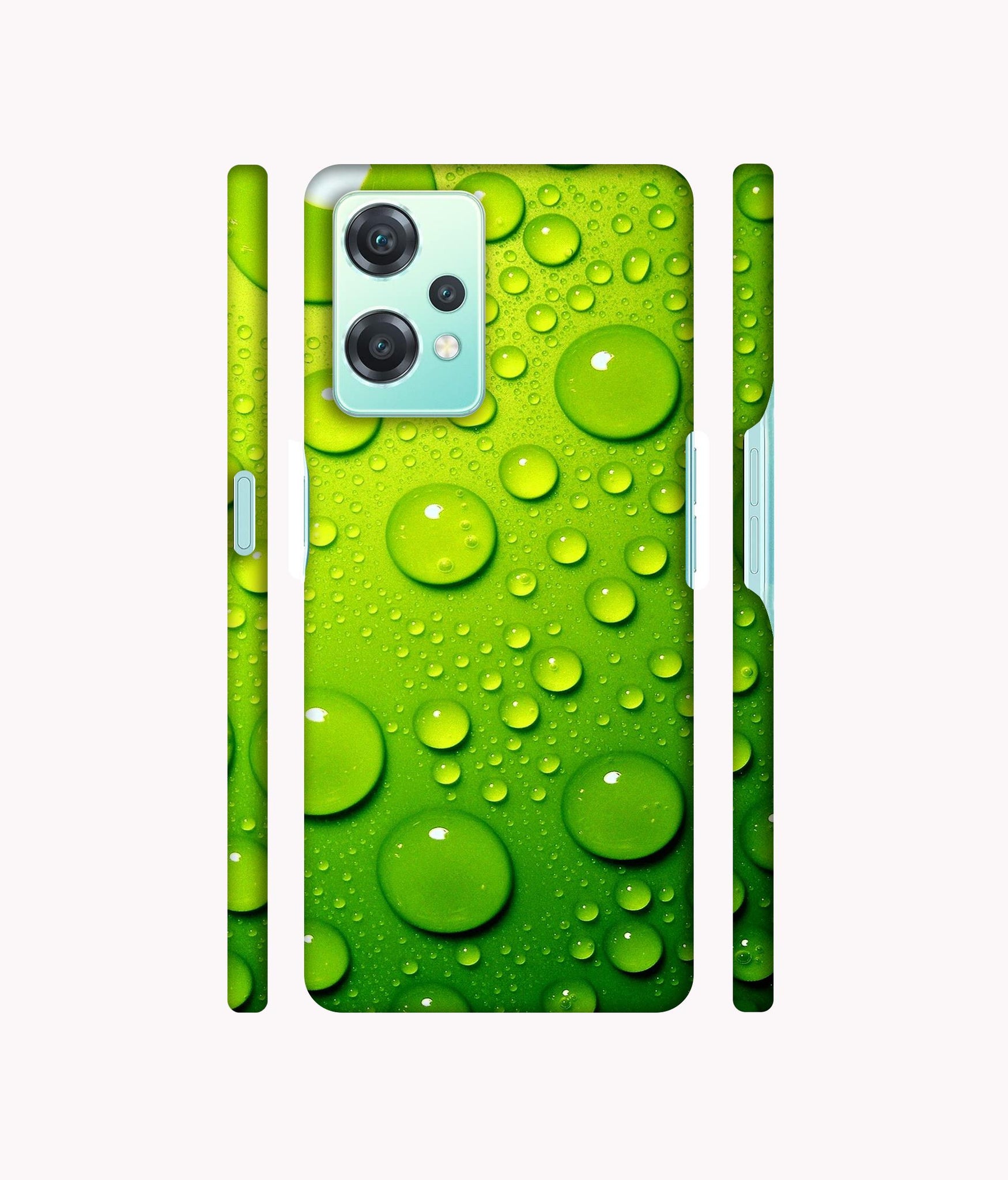 Green Bubbles Designer Hard Back Cover for Oneplus Nord CE 2 Lite 5G