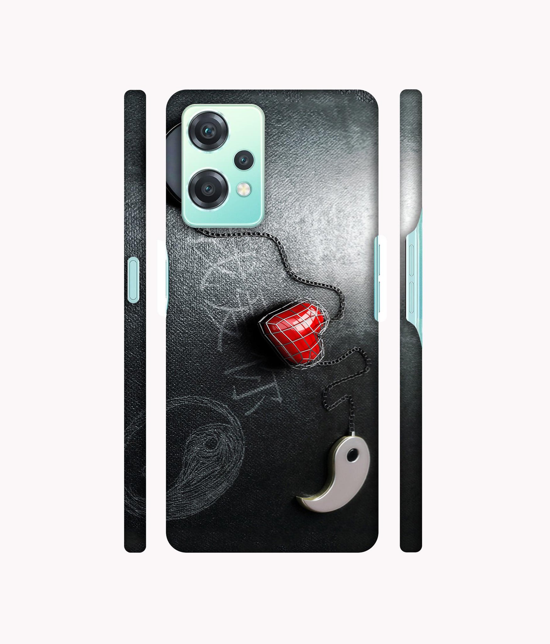 Chinnese Yin and Yang Designer Hard Back Cover for Oneplus Nord CE 2 Lite 5G