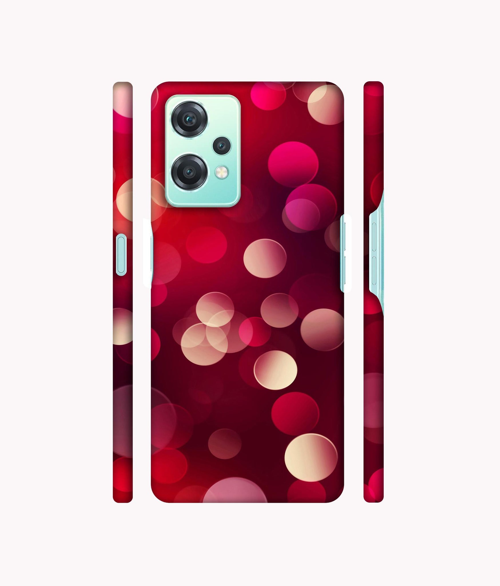 3D Circles Designer Hard Back Cover for Oneplus Nord CE 2 Lite 5G