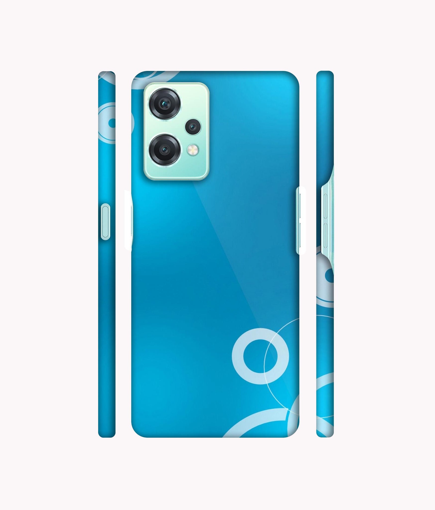 Circle Background Designer Hard Back Cover for Oneplus Nord CE 2 Lite 5G