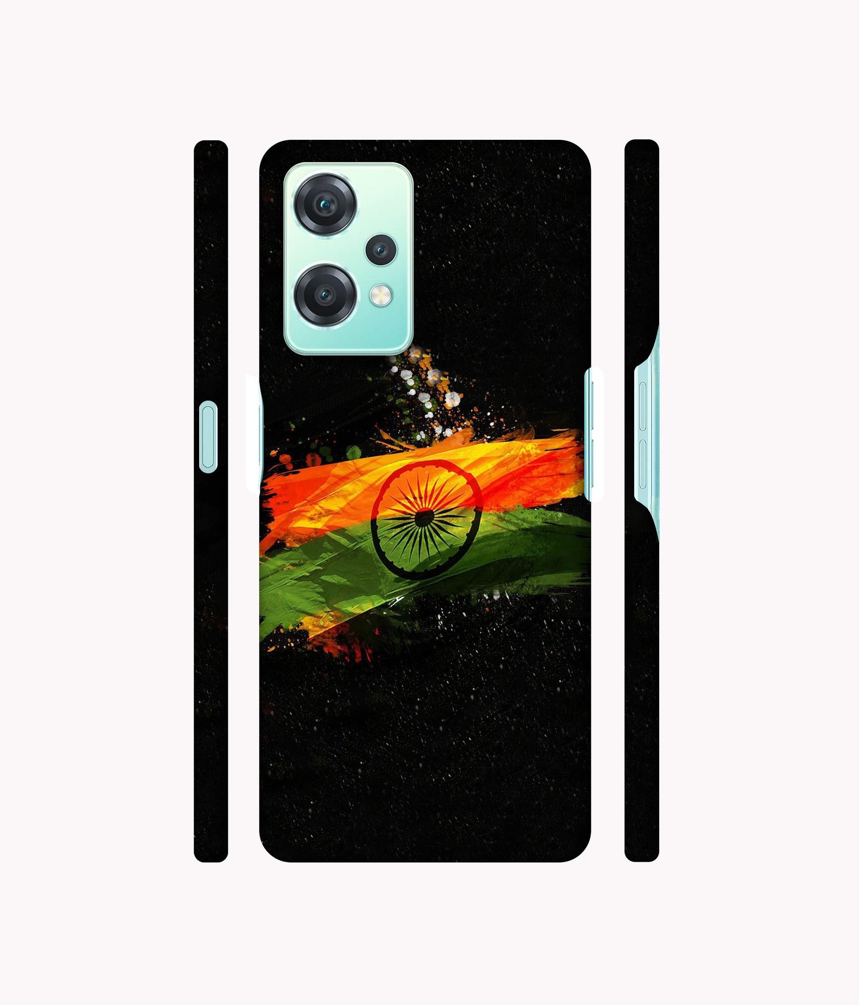 Indian Flag Designer Hard Back Cover for Oneplus Nord CE 2 Lite 5G