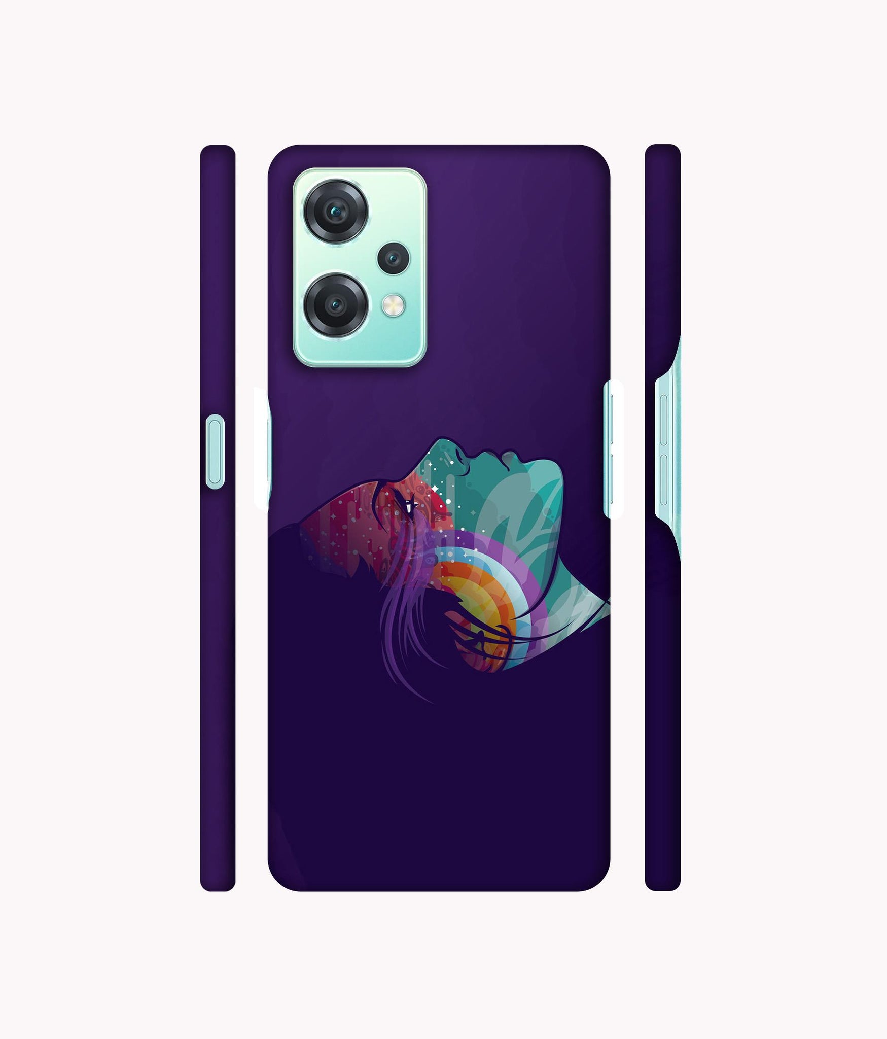 Vector Girl Designer Hard Back Cover for Oneplus Nord CE 2 Lite 5G