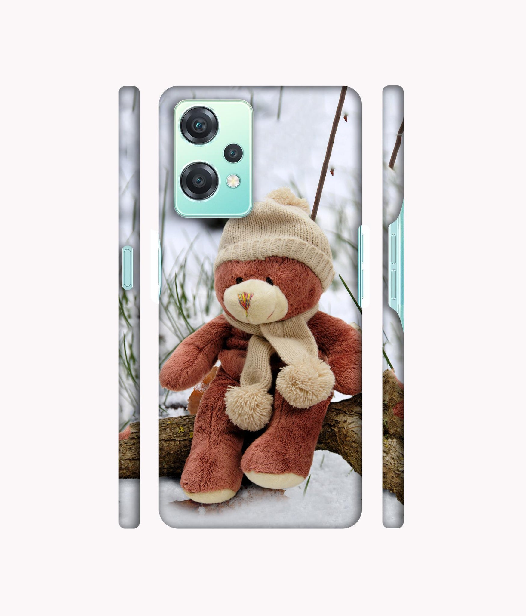 Woolen Bear Designer Hard Back Cover for Oneplus Nord CE 2 Lite 5G