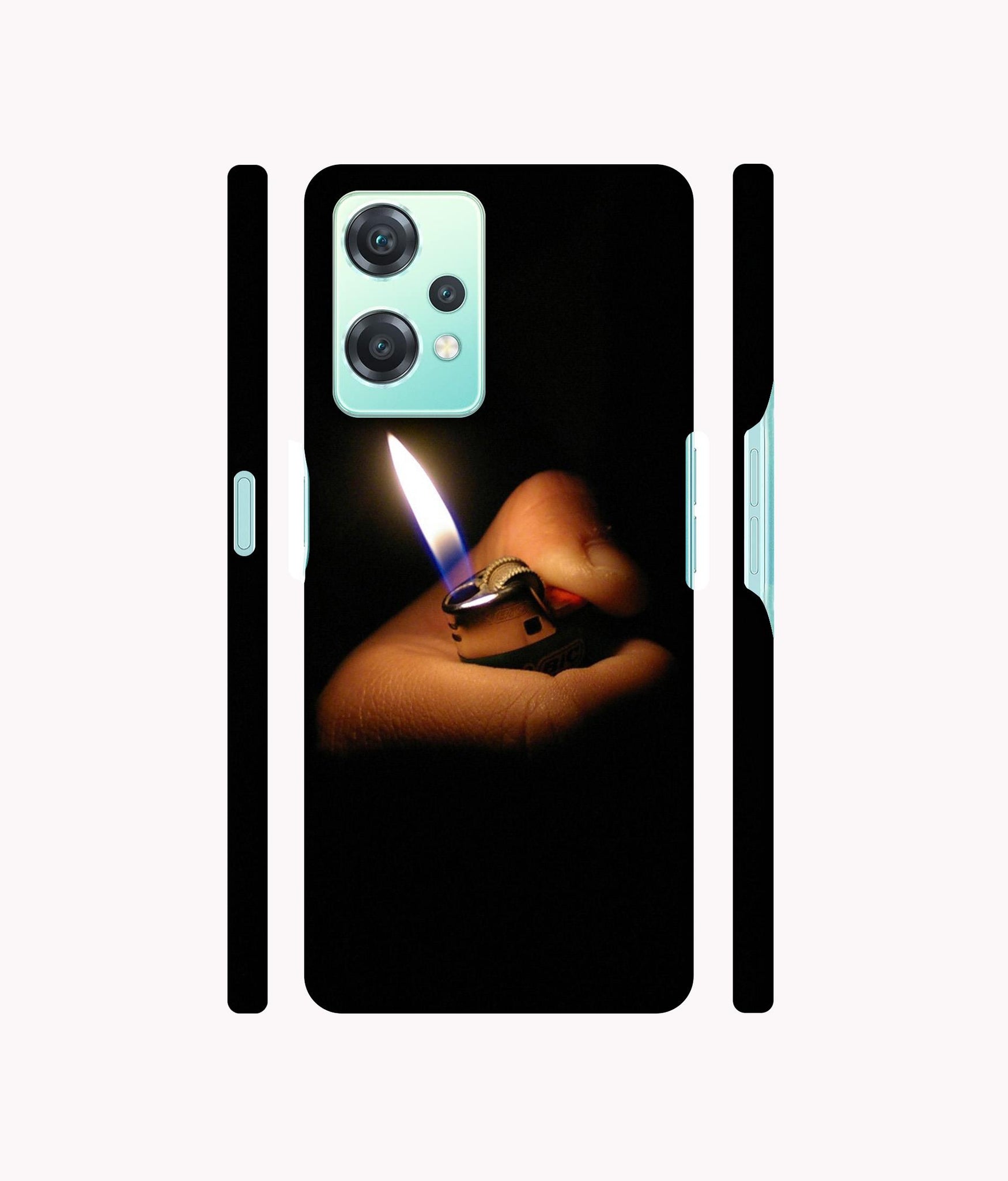 Lighter Flames Designer Hard Back Cover for Oneplus Nord CE 2 Lite 5G