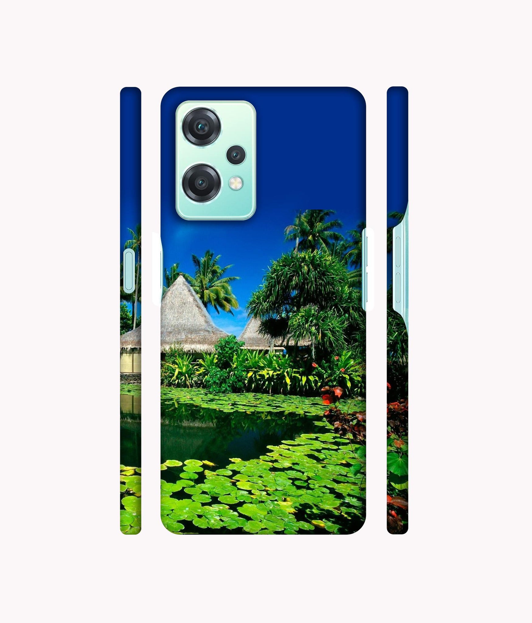 Tropics Water Designer Hard Back Cover for Oneplus Nord CE 2 Lite 5G