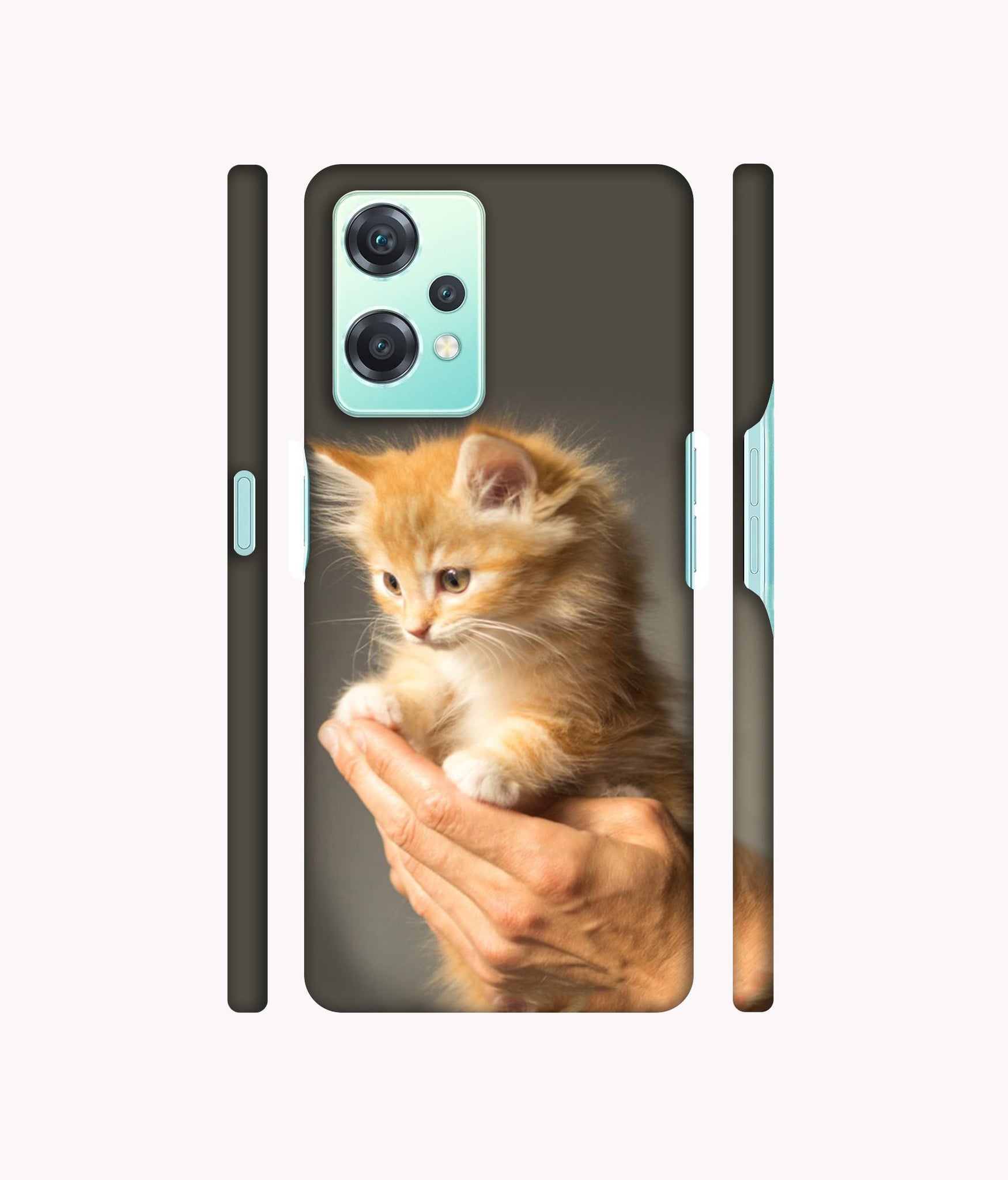 Cute Kitten Designer Hard Back Cover for Oneplus Nord CE 2 Lite 5G