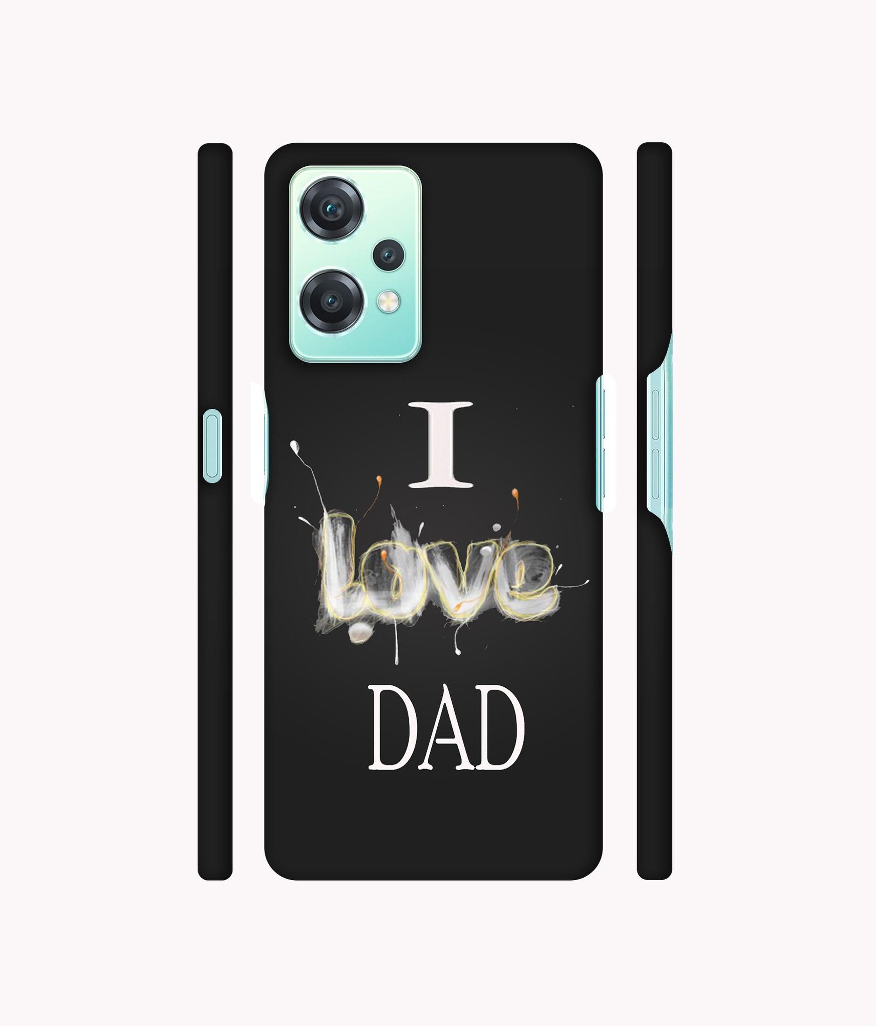 Happy Quote Designer Hard Back Cover for Oneplus Nord CE 2 Lite 5G