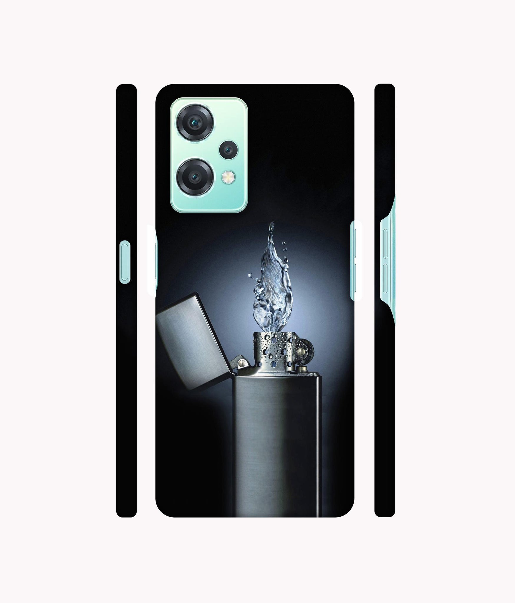 Water Lighter Designer Hard Back Cover for Oneplus Nord CE 2 Lite 5G