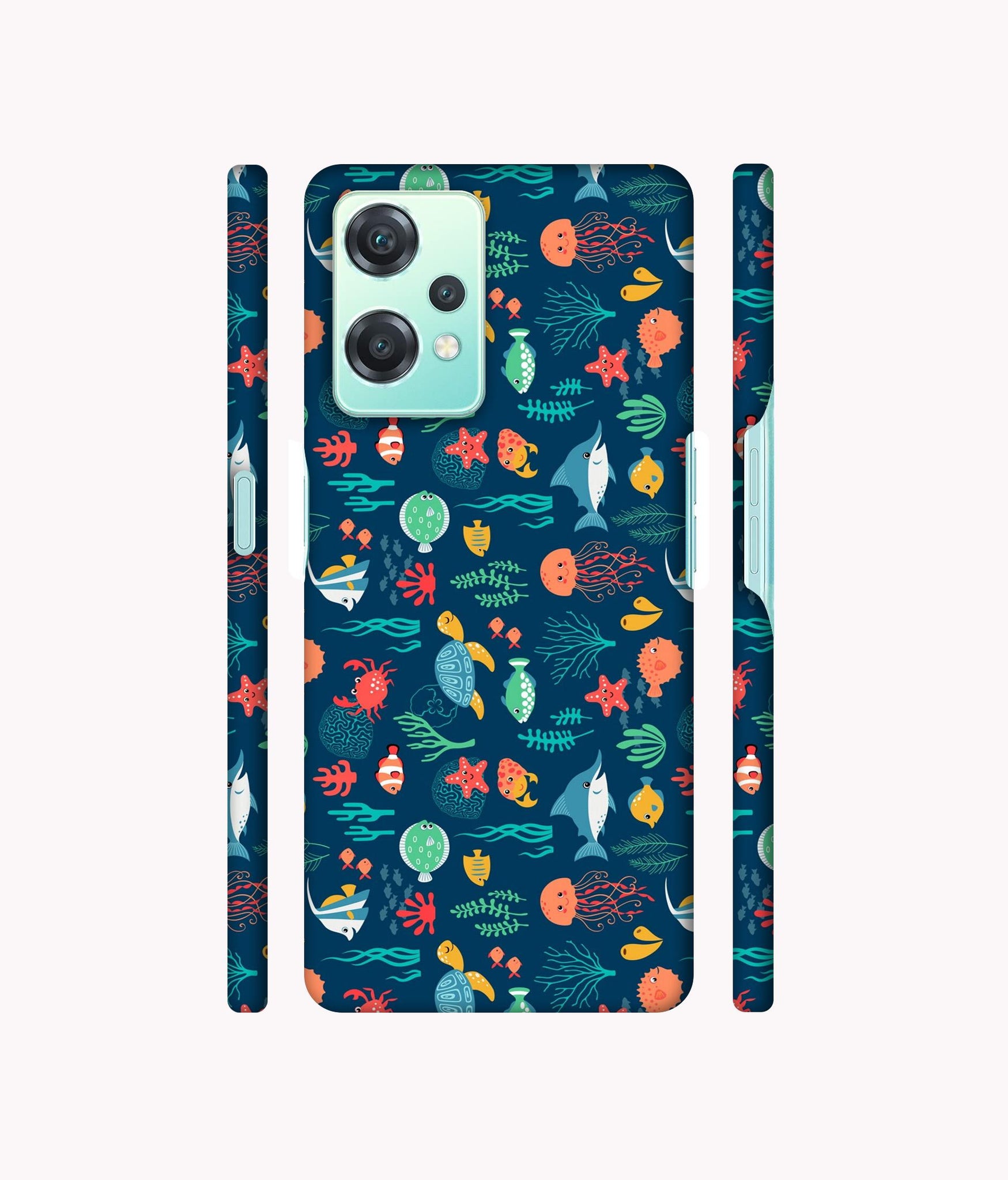 Aquarium Texture Designer Hard Back Cover for Oneplus Nord CE 2 Lite 5G
