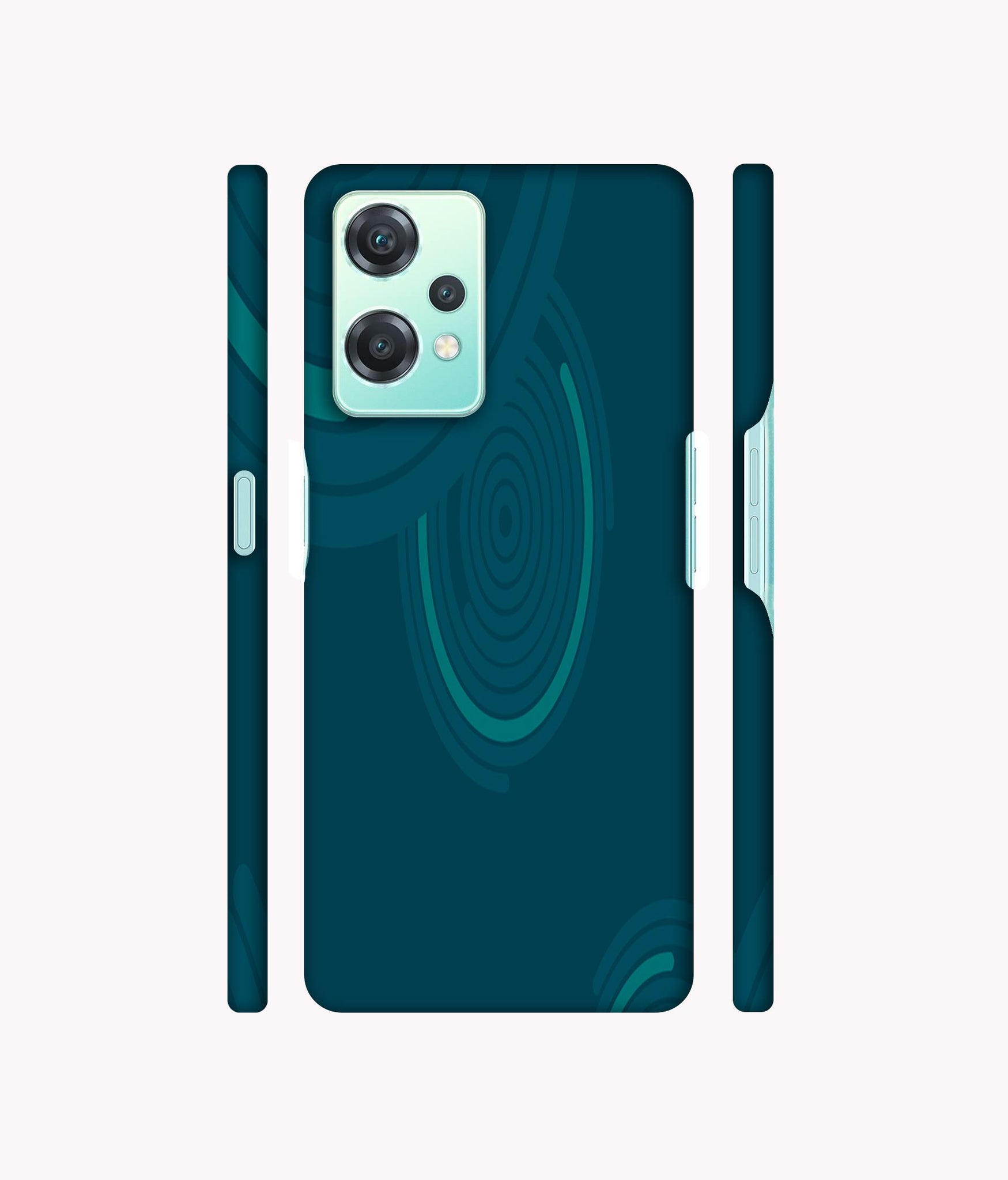 Round Texture Designer Hard Back Cover for Oneplus Nord CE 2 Lite 5G