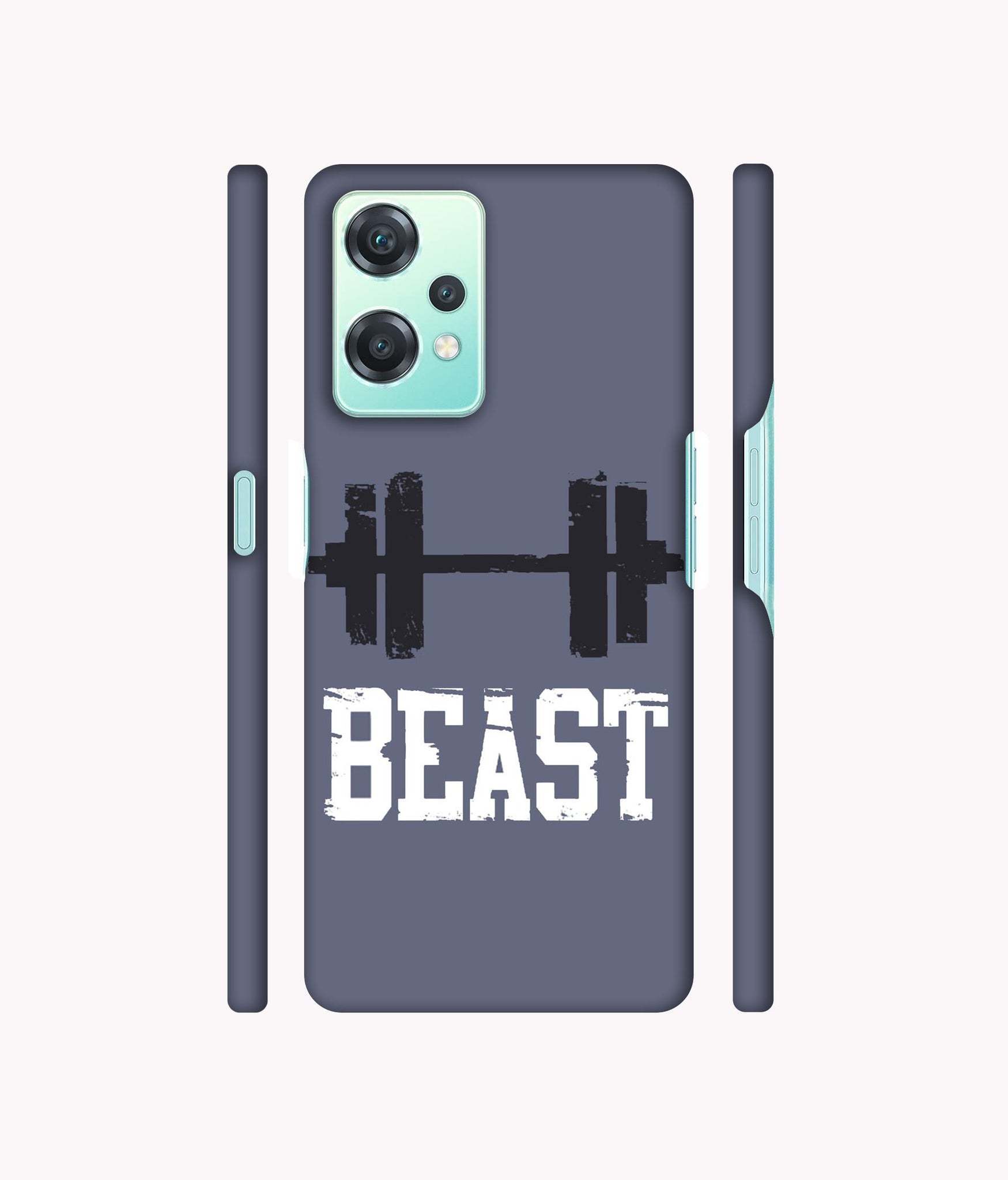 Beast Gym Designer Hard Back Cover for Oneplus Nord CE 2 Lite 5G