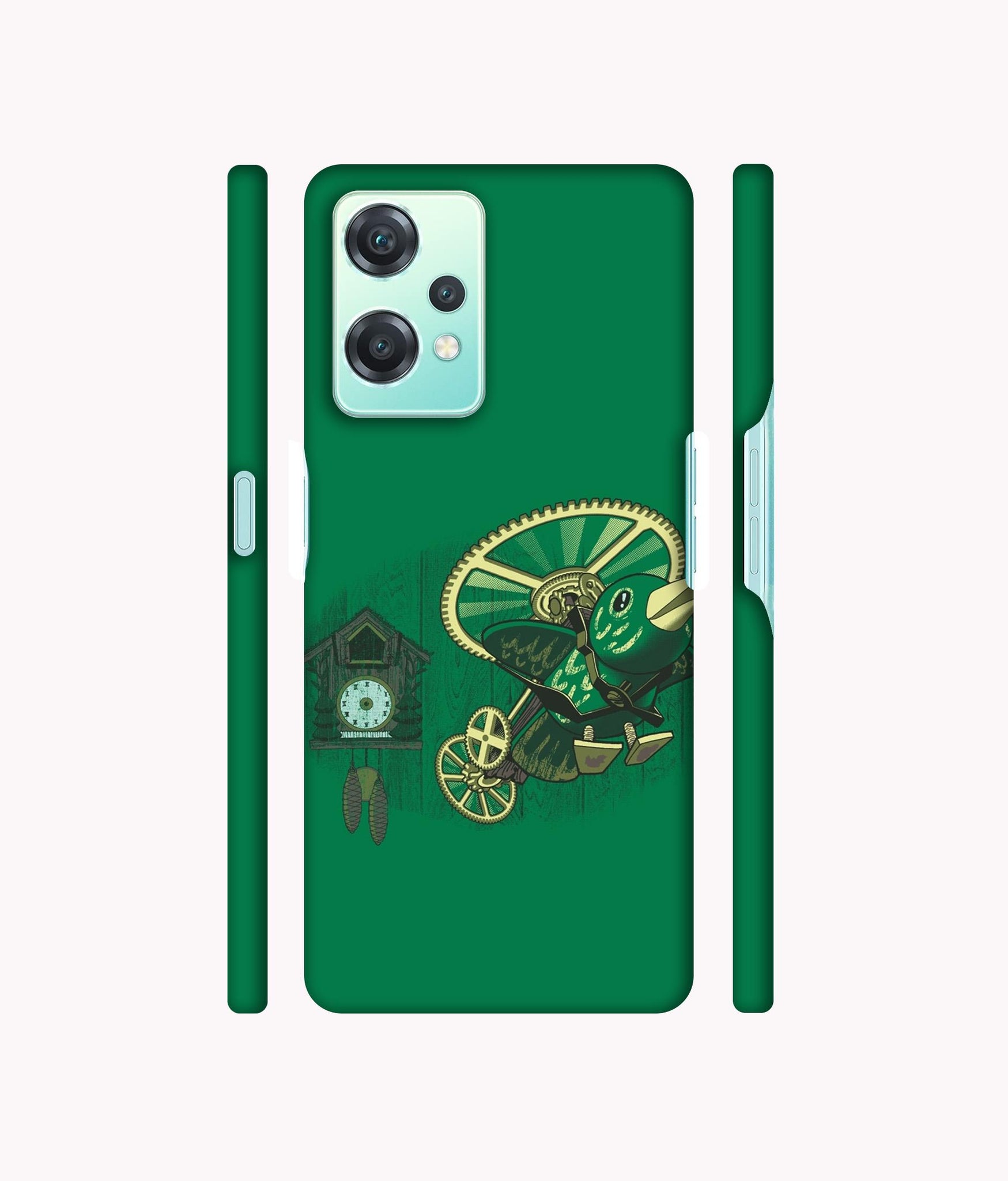 Clock Bird Designer Hard Back Cover for Oneplus Nord CE 2 Lite 5G