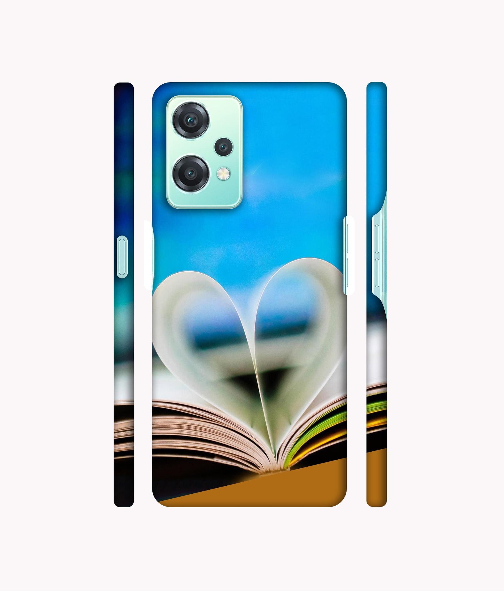 Love Book Designer Hard Back Cover for Oneplus Nord CE 2 Lite 5G