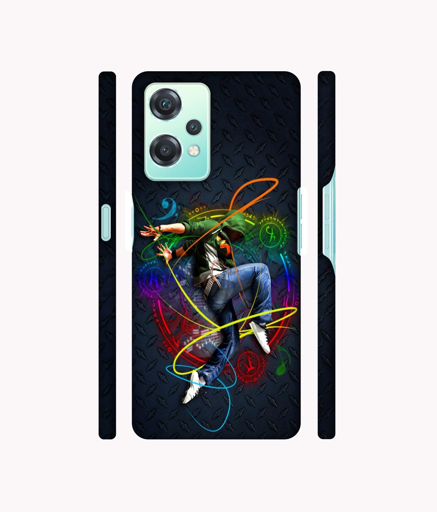 Boy With Music Designer Hard Back Cover for Oneplus Nord CE 2 Lite 5G