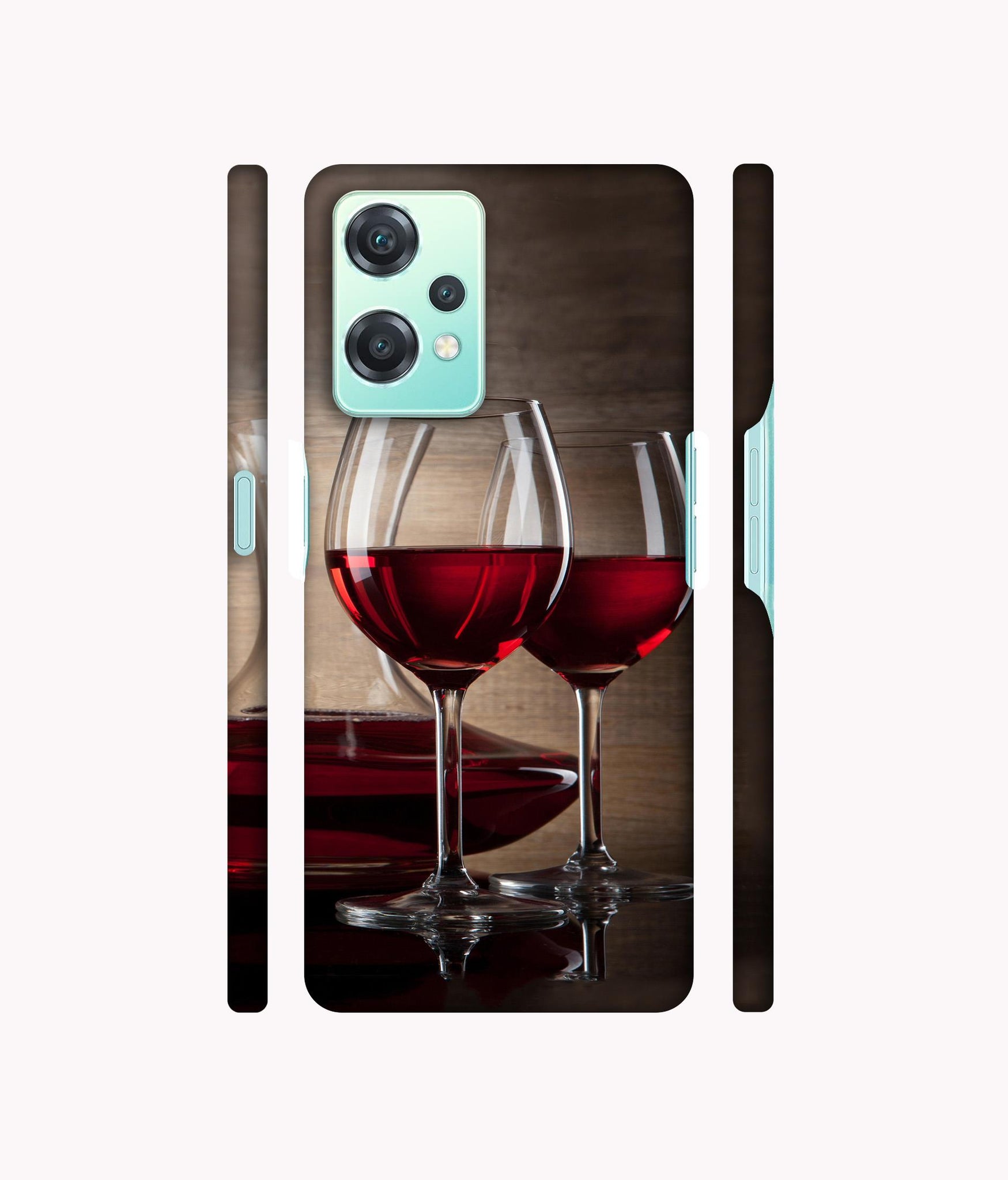 Wine Glass Designer Hard Back Cover for Oneplus Nord CE 2 Lite 5G