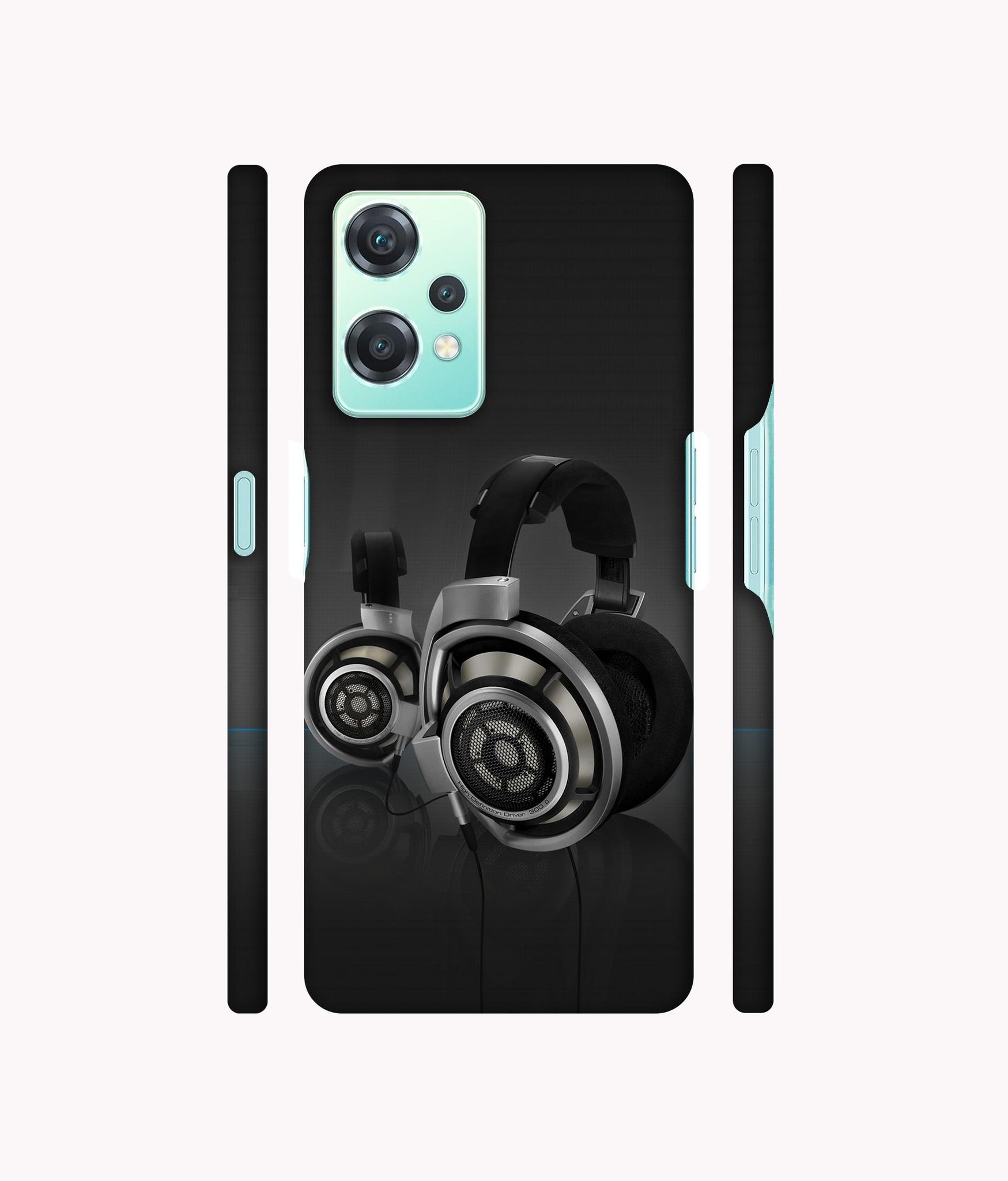 Head Phone Designer Hard Back Cover for Oneplus Nord CE 2 Lite 5G