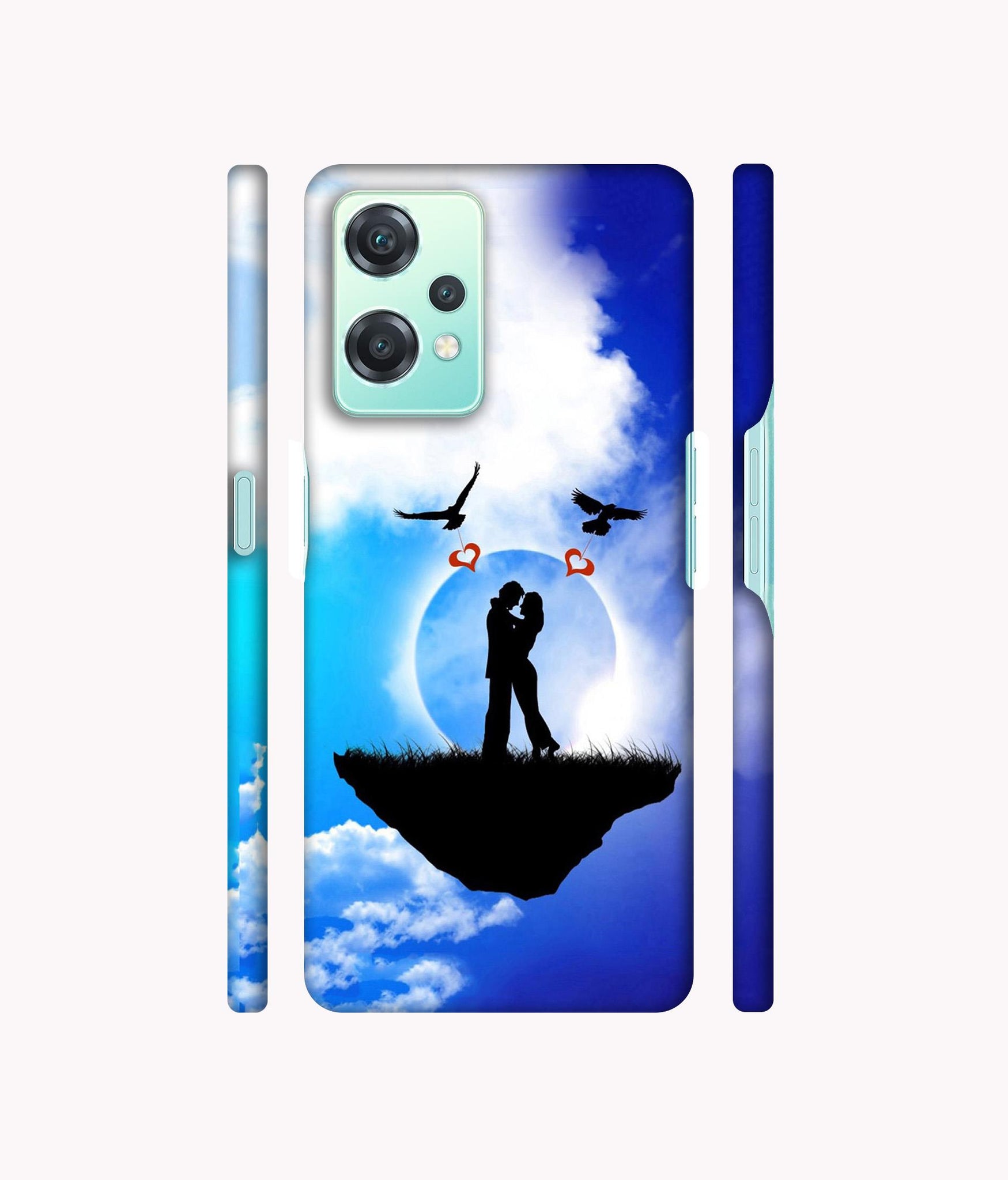 Flying Love Designer Hard Back Cover for Oneplus Nord CE 2 Lite 5G