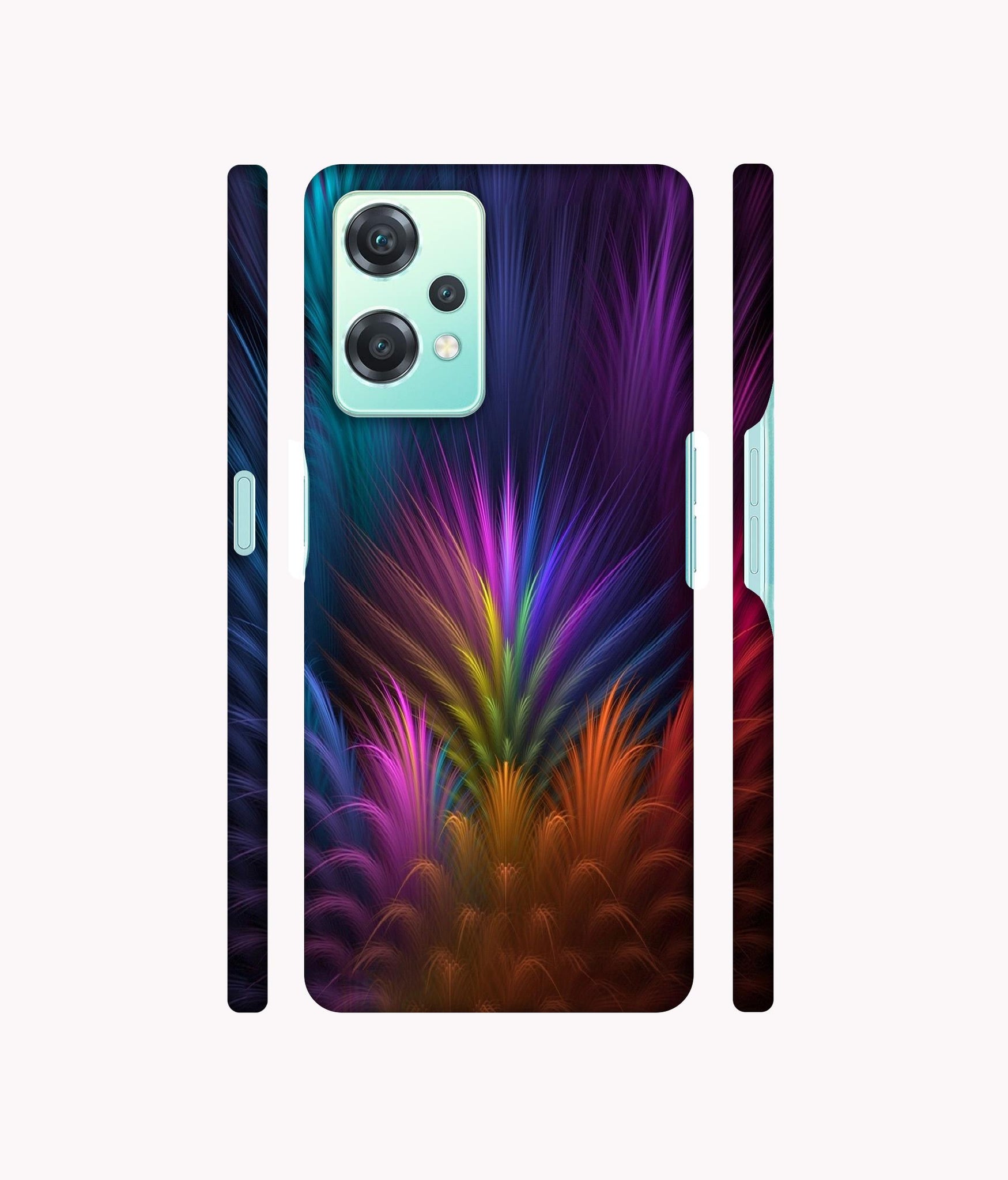 Multicoloured Designer Hard Back Cover for Oneplus Nord CE 2 Lite 5G