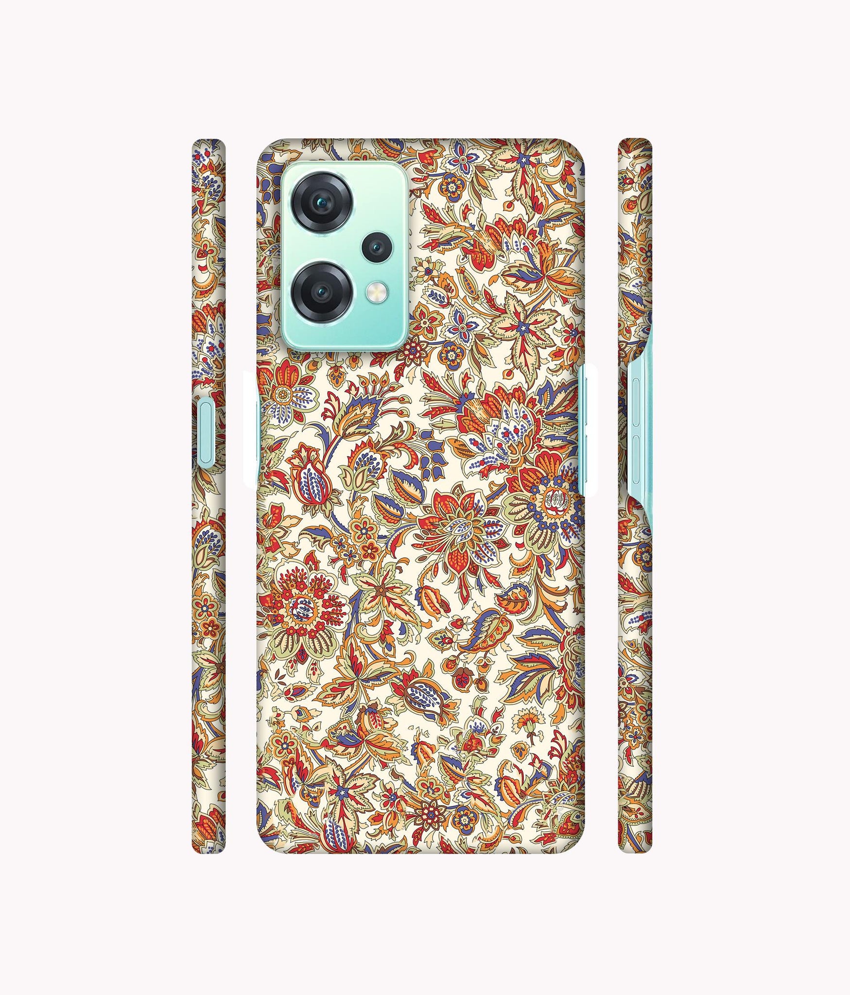 Floral Designer Hard Back Cover for Oneplus Nord CE 2 Lite 5G