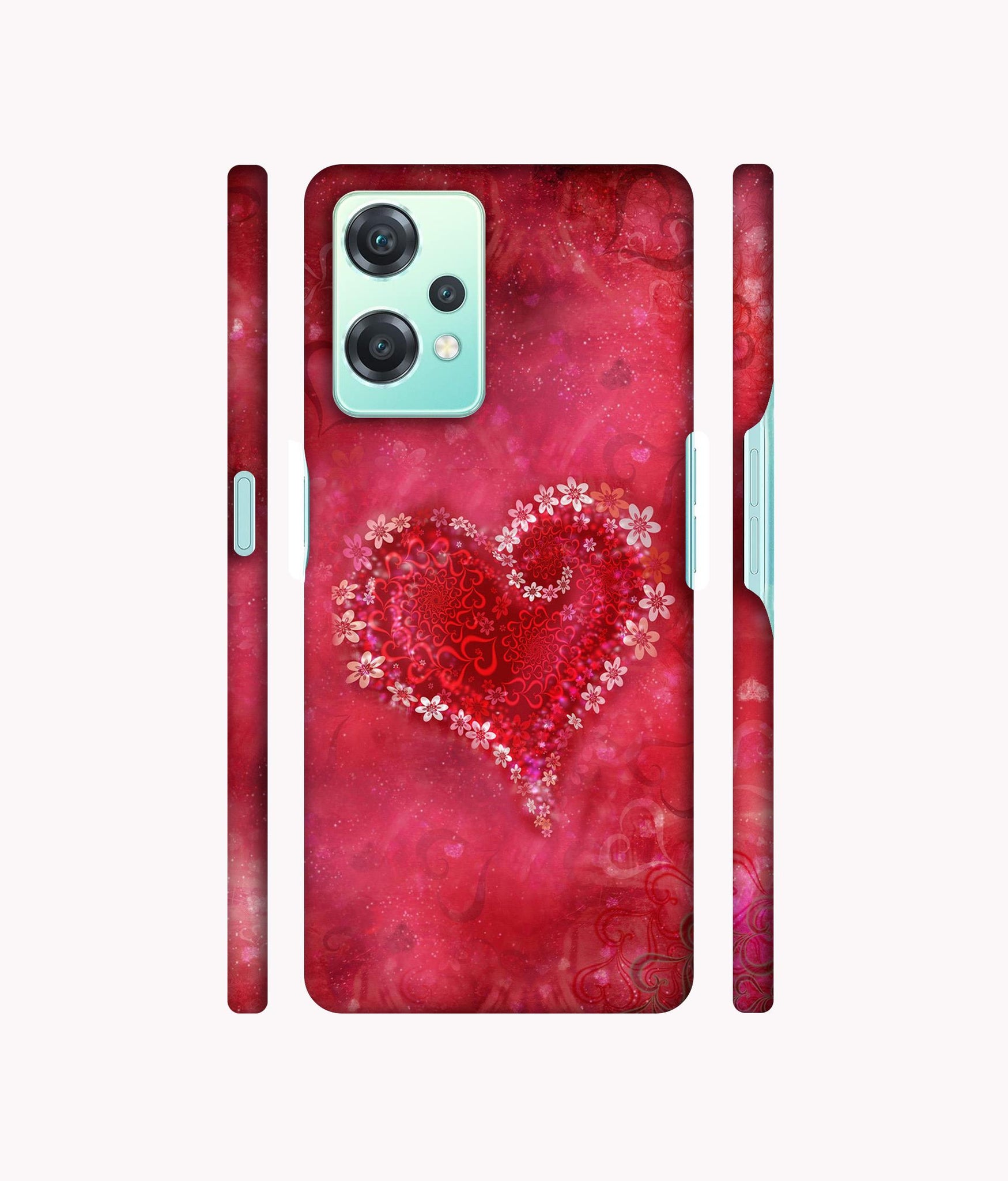 Heart Designer Hard Back Cover for Oneplus Nord CE 2 Lite 5G