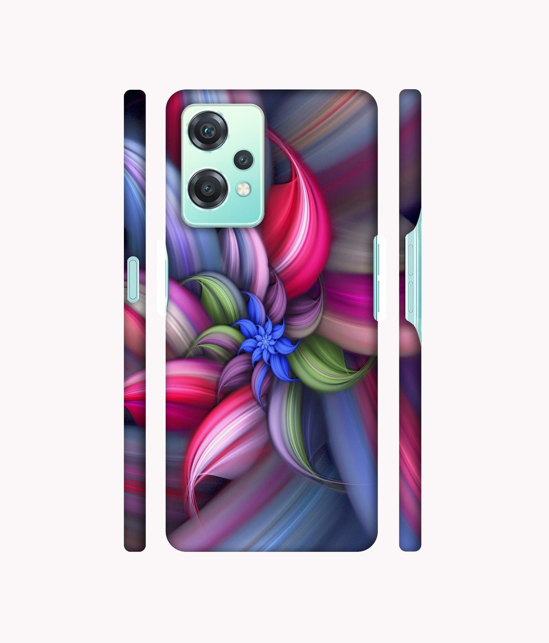 Colorful Flower Designer Hard Back Cover for Oneplus Nord CE 2 Lite 5G