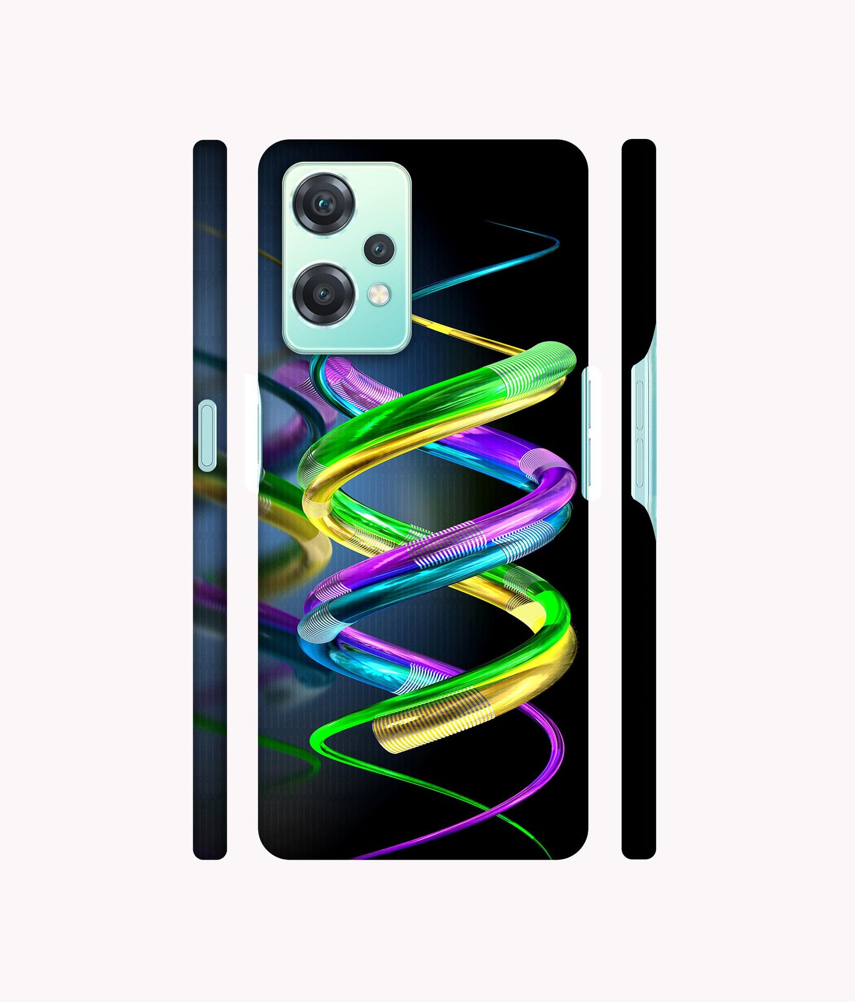 3D Spiral Designer Hard Back Cover for Oneplus Nord CE 2 Lite 5G