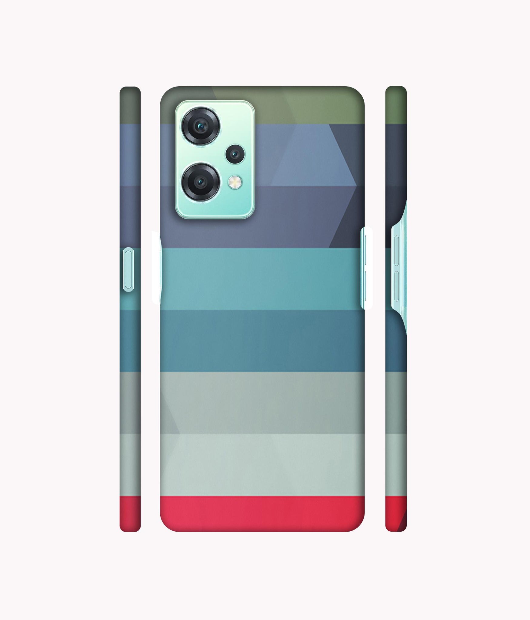 Colorful Lines Designer Hard Back Cover for Oneplus Nord CE 2 Lite 5G