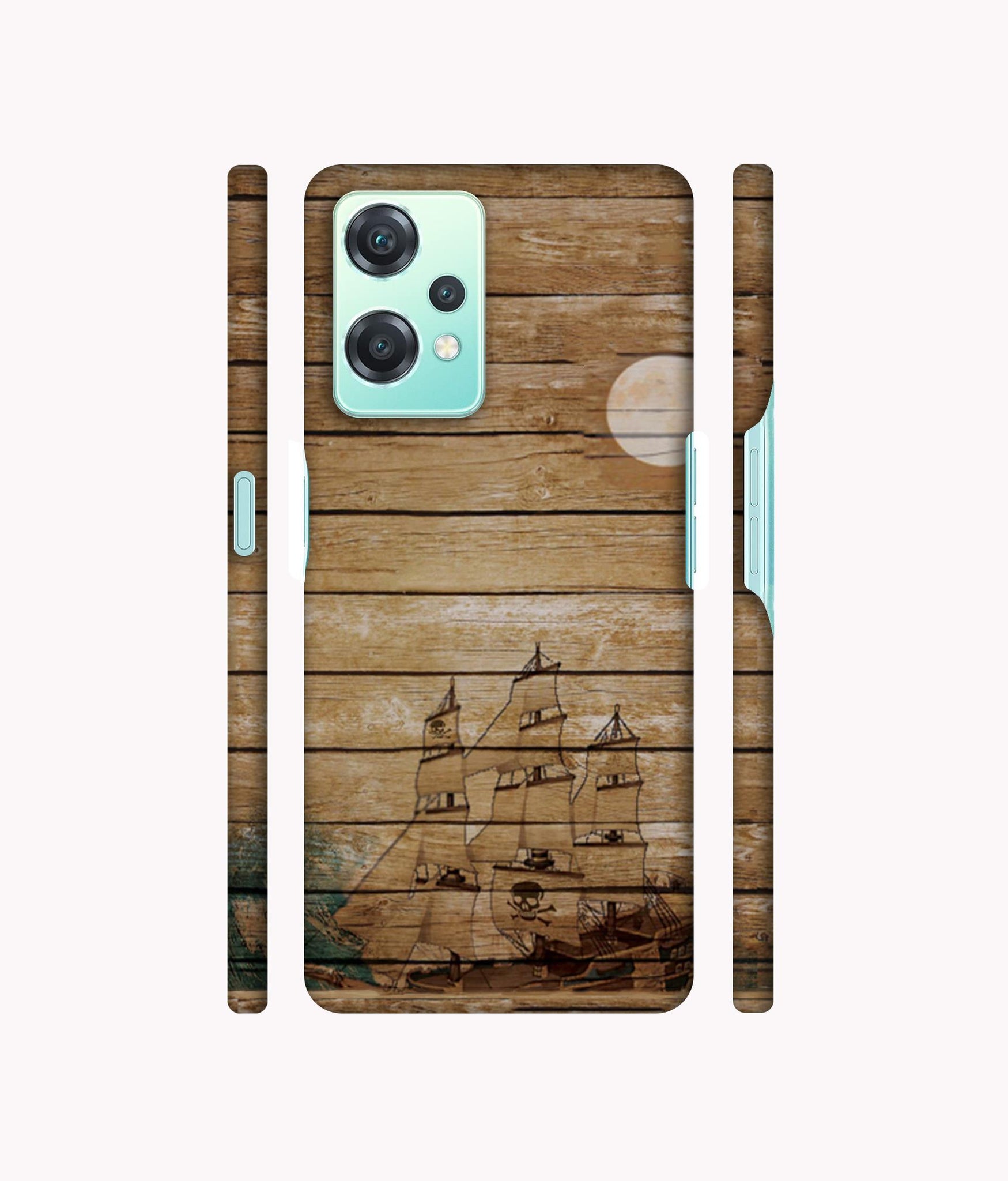 Wooden Pattern Designer Hard Back Cover for Oneplus Nord CE 2 Lite 5G