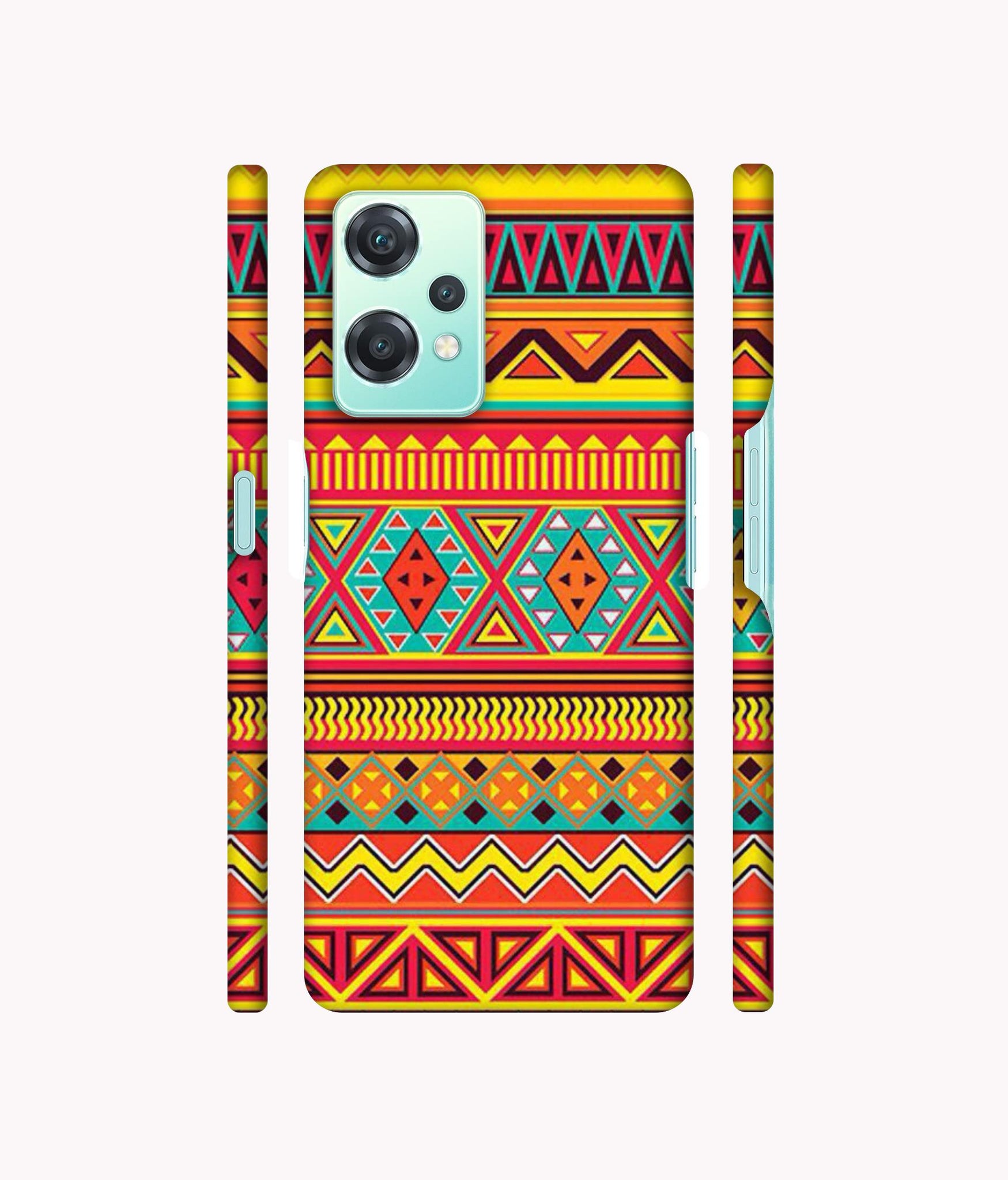 Artistic Rangoli Designer Hard Back Cover for Oneplus Nord CE 2 Lite 5G