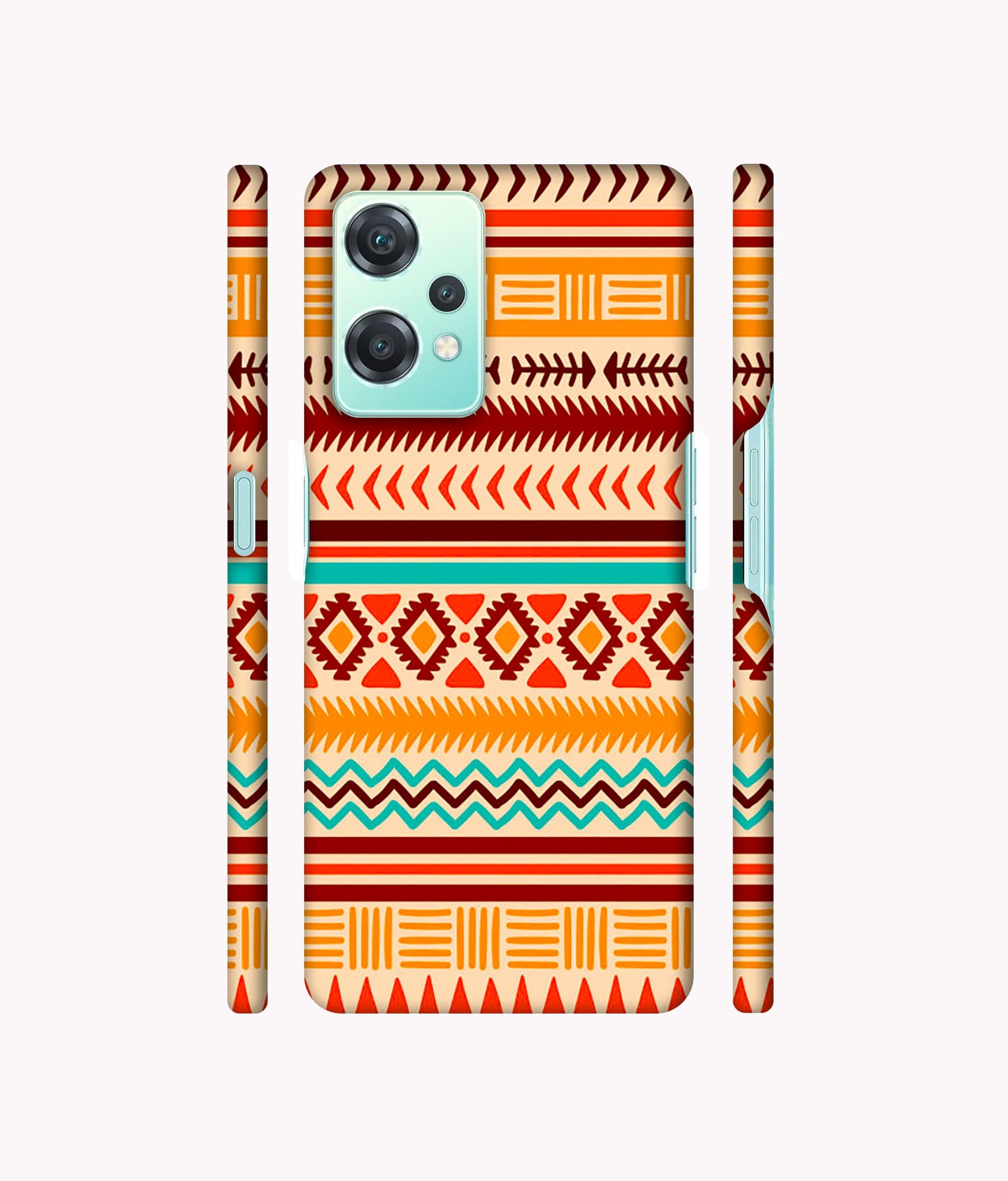 Marathi Rangoli Art Designer Hard Back Cover for Oneplus Nord CE 2 Lite 5G