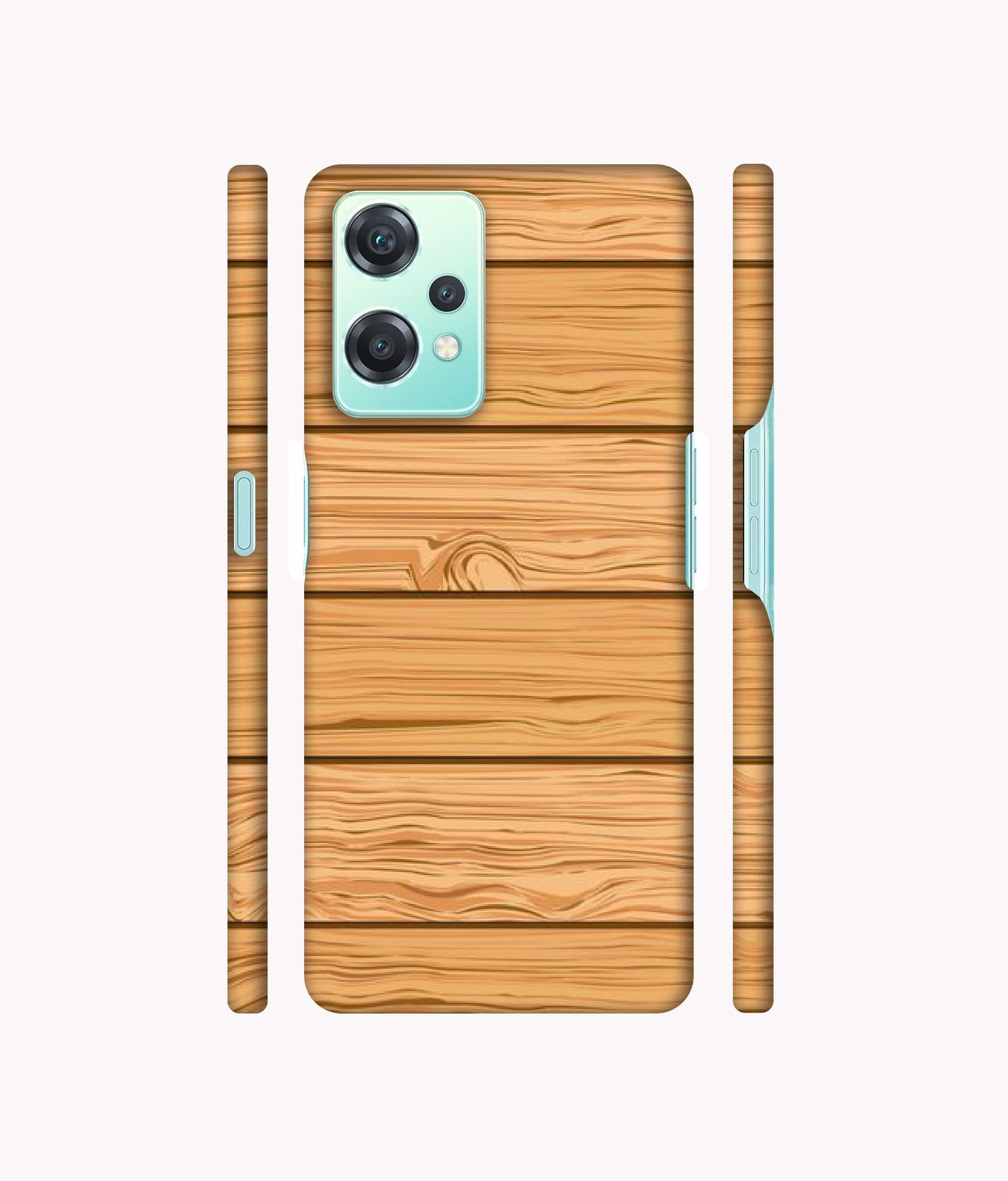 Wooden Texture Pattern Designer Hard Back Cover for Oneplus Nord CE 2 Lite 5G