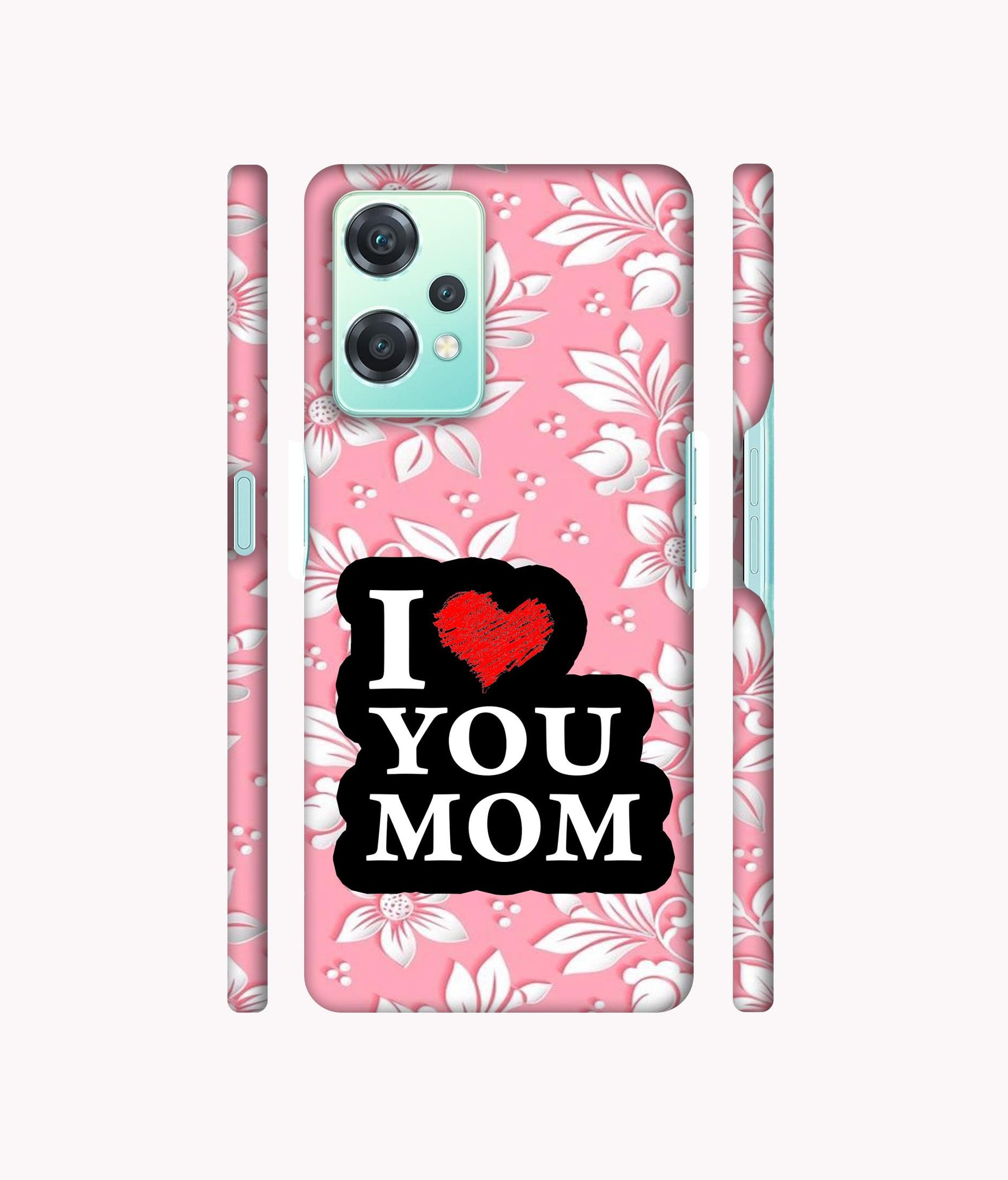 I Love Mom Designer Hard Back Cover for Oneplus Nord CE 2 Lite 5G
