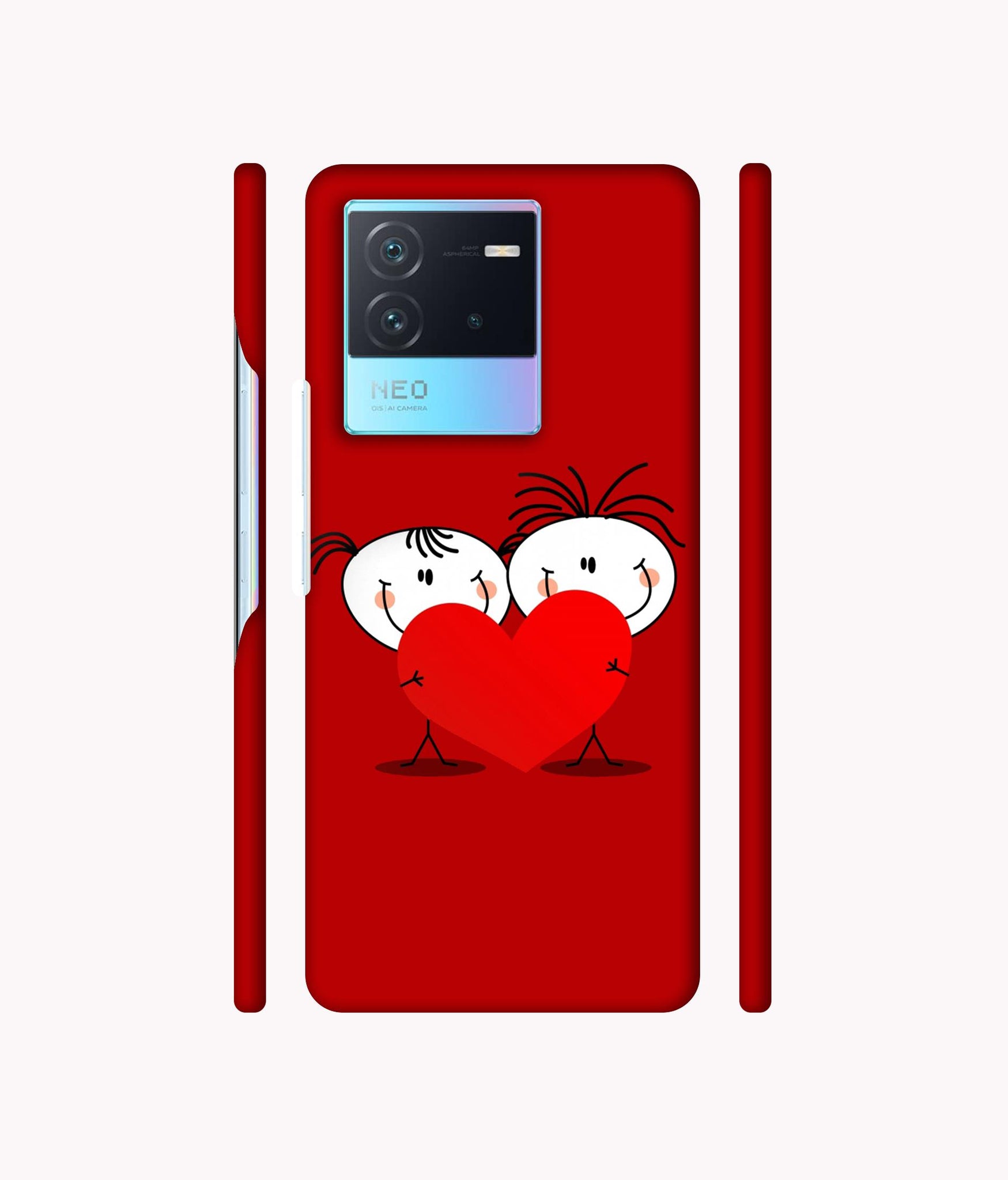 Valentines Day Designer Hard Back Cover for IQOO Neo 6 5G