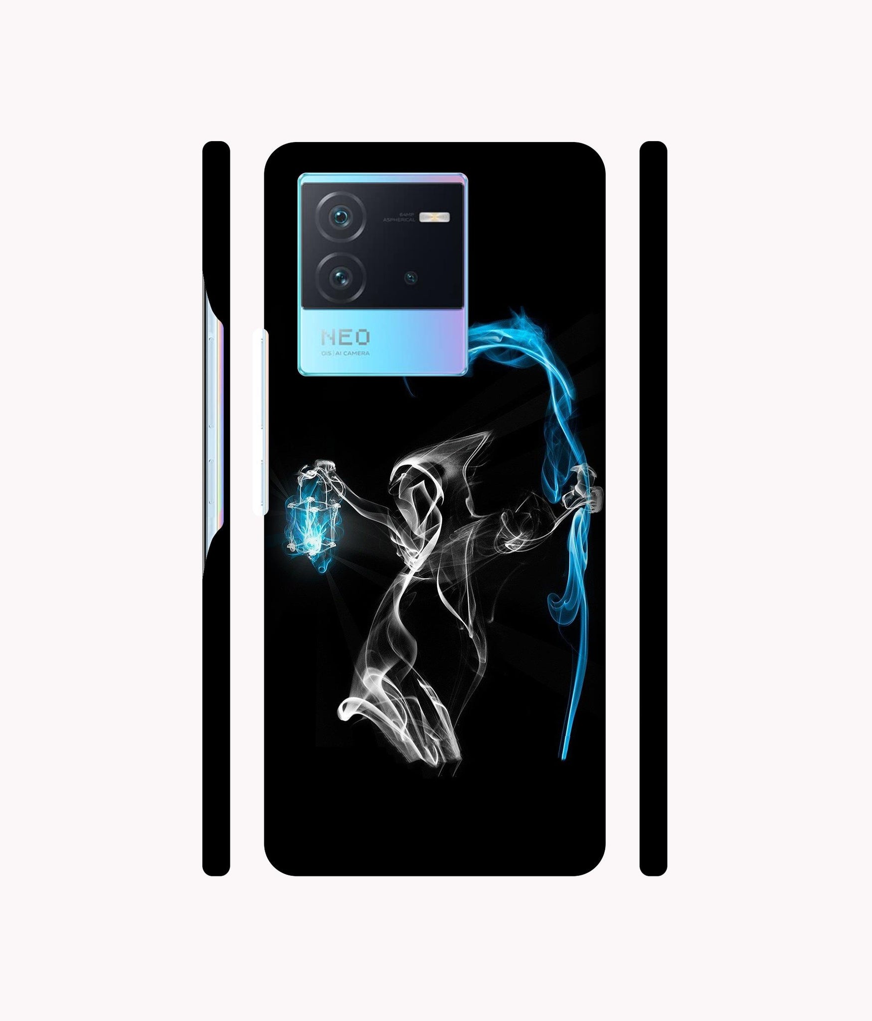 3D Skull Designer Hard Back Cover for IQOO Neo 6 5G