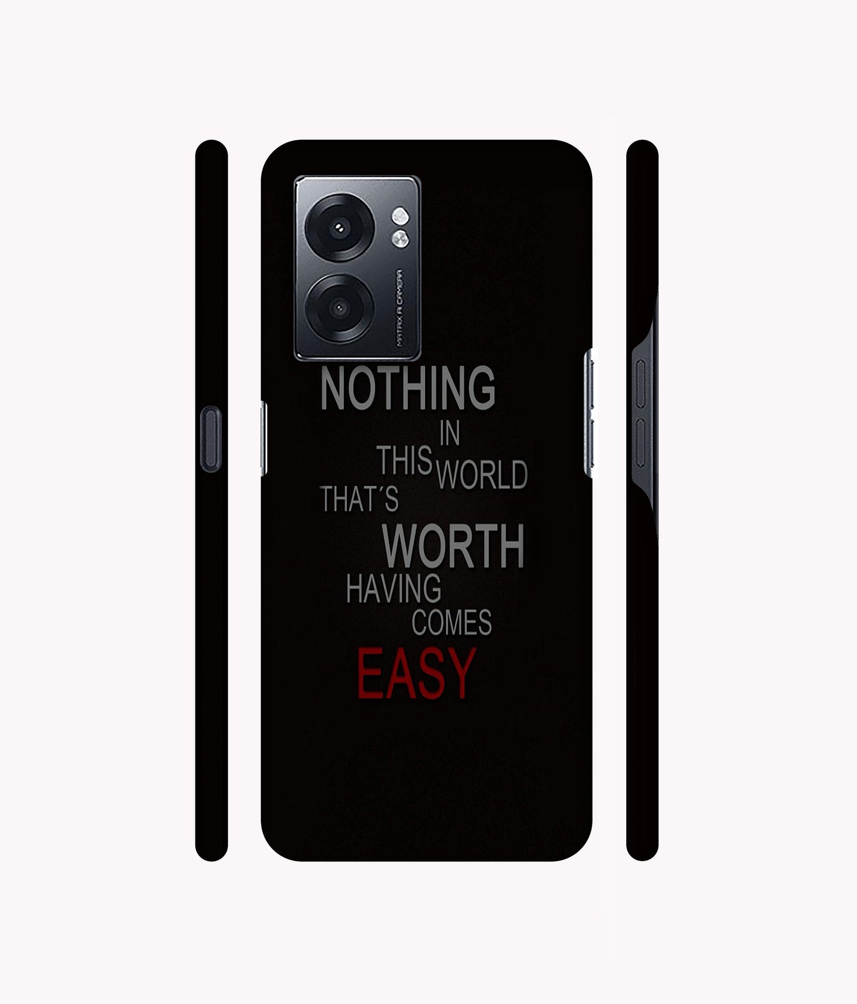 Life Quotes Designer Hard Back Cover for Realme Narzo 50 5G / Oppo K10 5G / Oppo A57 5G