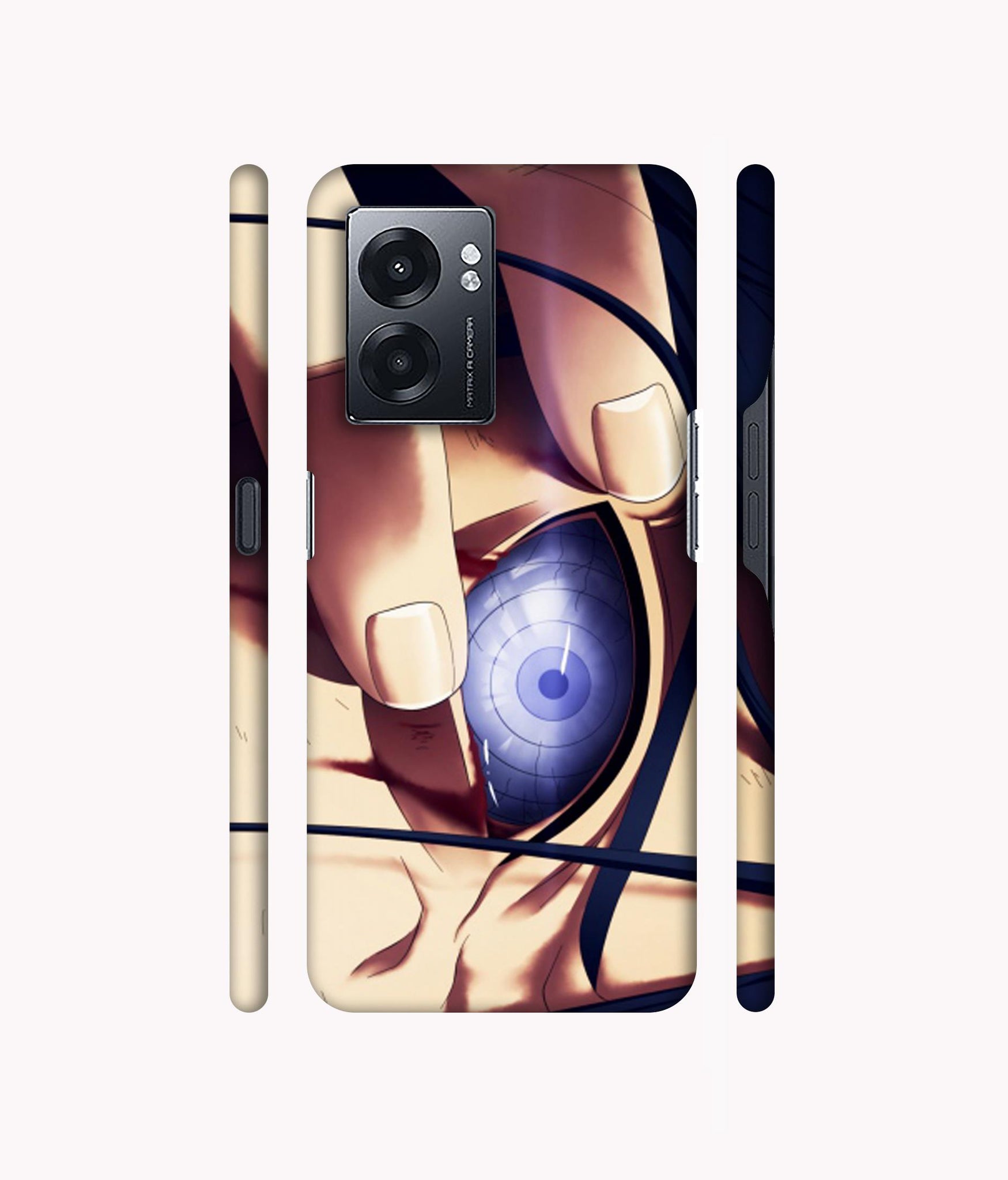 Anime Naruto Eye Designer Hard Back Cover for Realme Narzo 50 5G / Oppo K10 5G / Oppo A57 5G