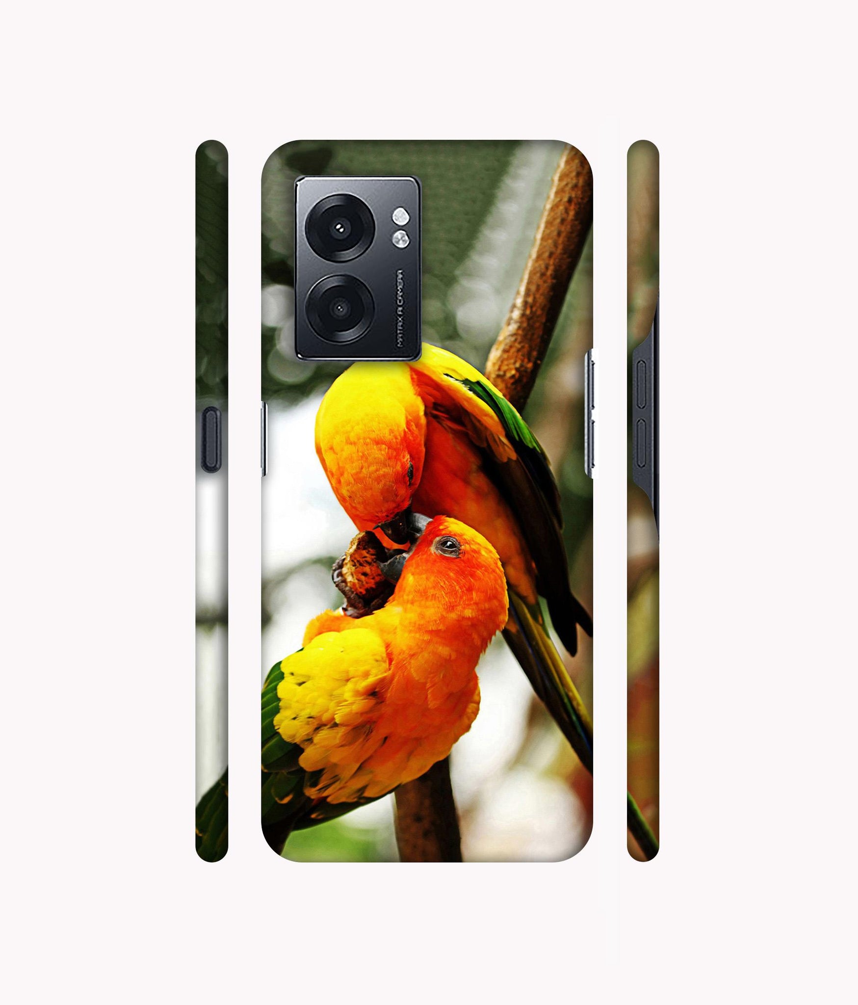 Love Bards Designer Hard Back Cover for Realme Narzo 50 5G / Oppo K10 5G / Oppo A57 5G