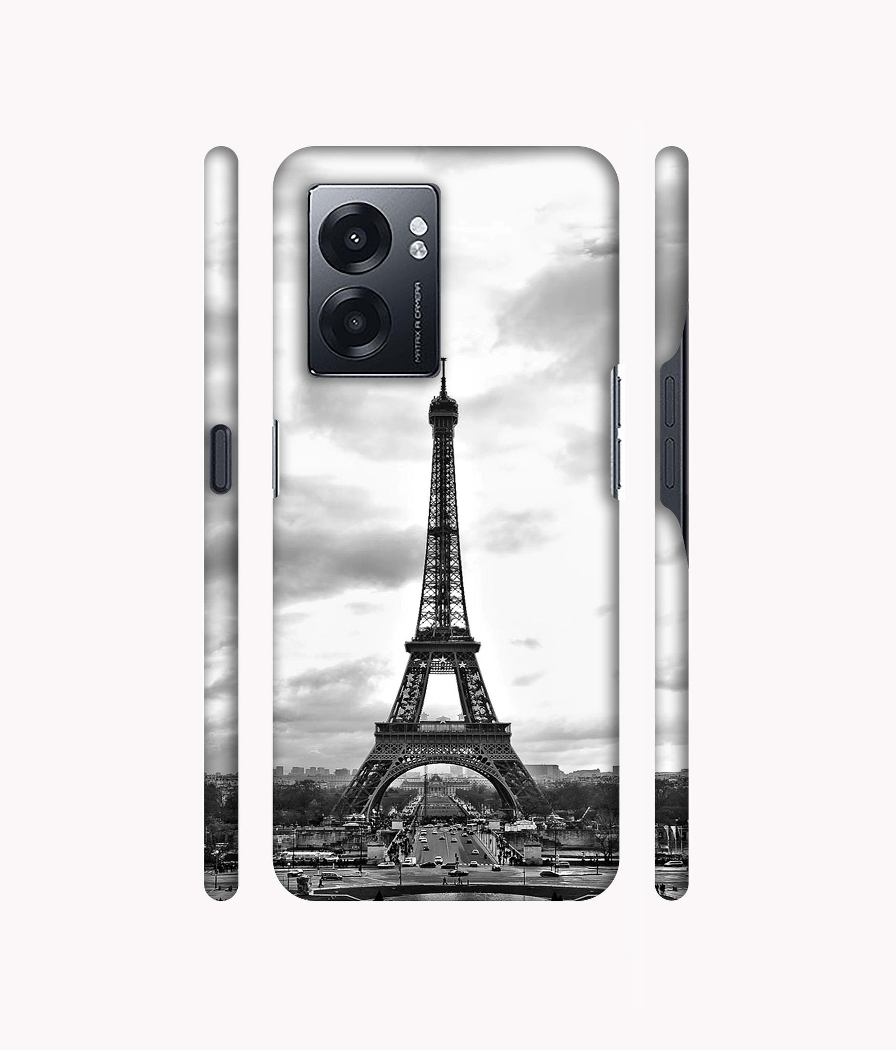 Eiffel Tower Designer Hard Back Cover for Realme Narzo 50 5G / Oppo K10 5G / Oppo A57 5G