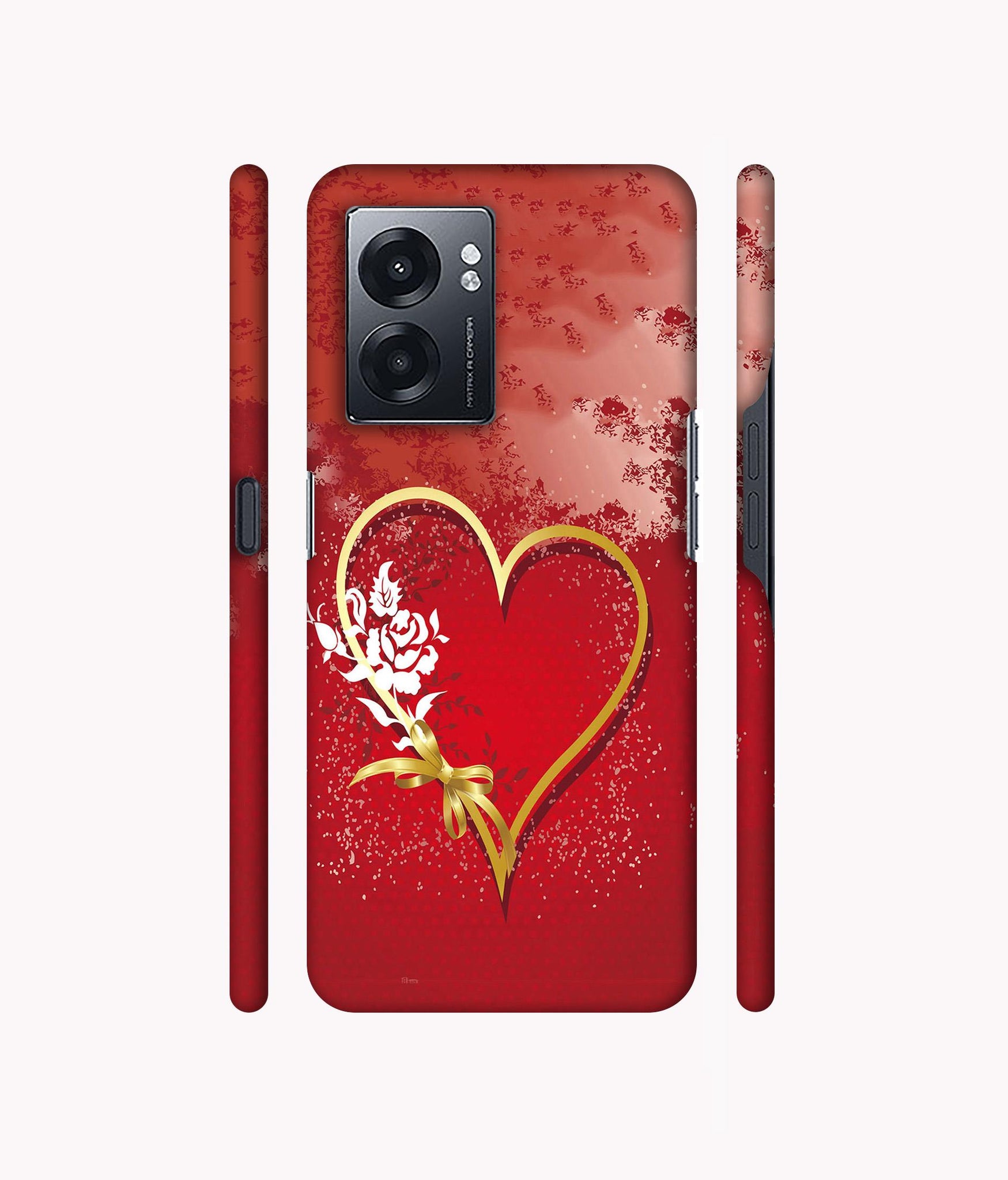 Love Rose Designer Hard Back Cover for Realme Narzo 50 5G / Oppo K10 5G / Oppo A57 5G