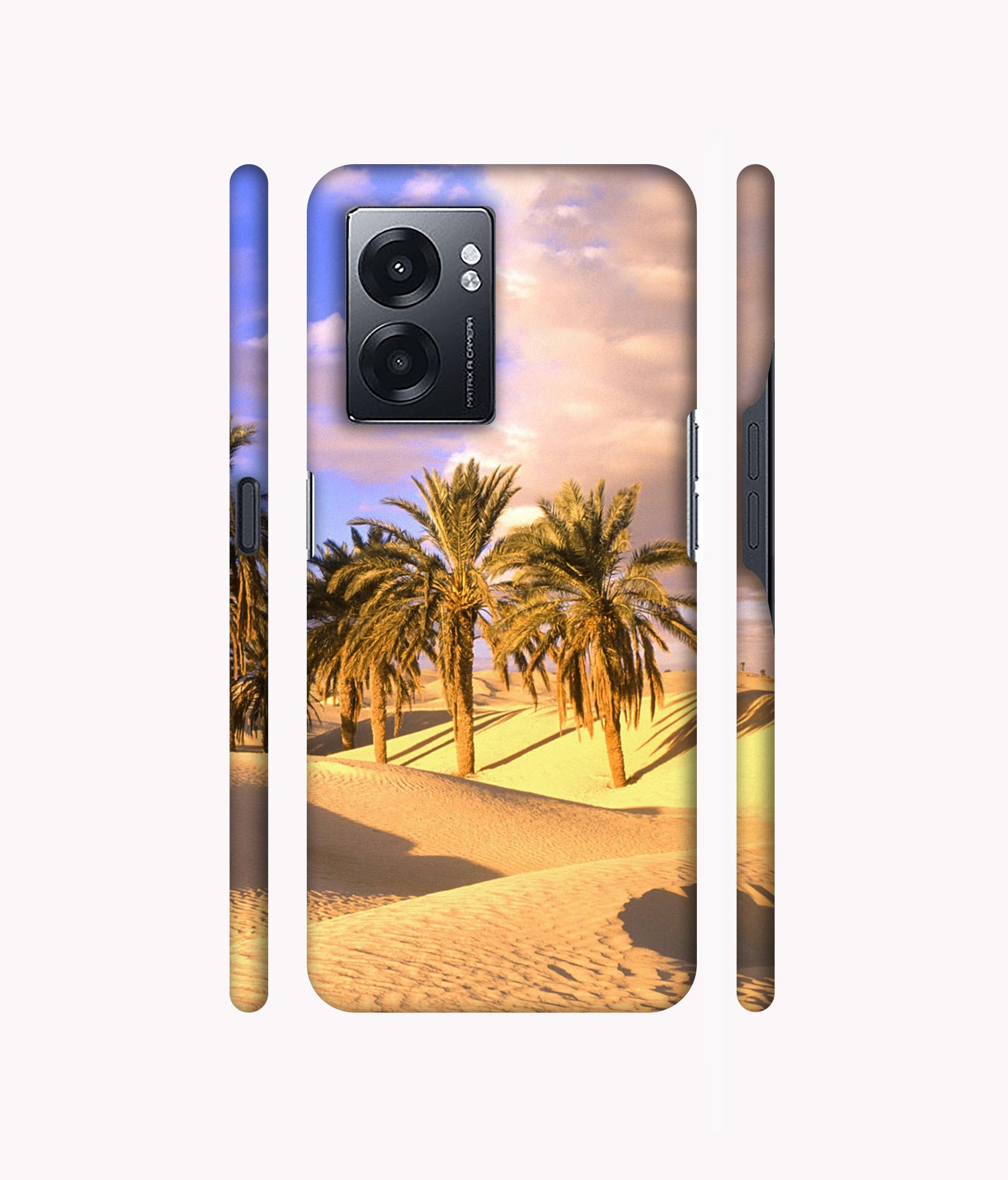 Cat Heart Tail Designer Hard Back Cover for Realme Narzo 50 5G / Oppo K10 5G / Oppo A57 5G