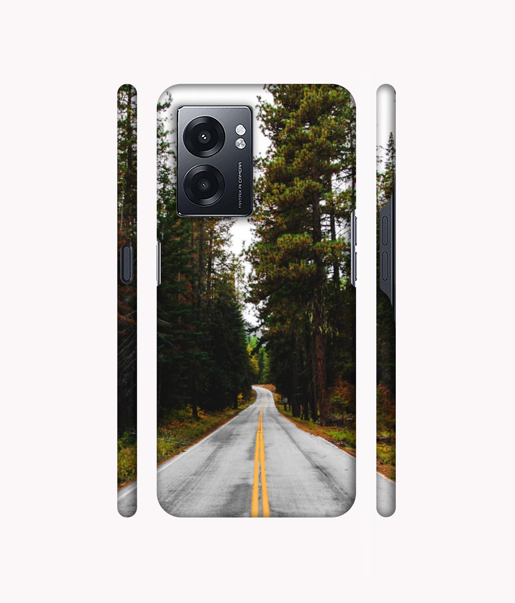 Road Photo Designer Hard Back Cover for Realme Narzo 50 5G / Oppo K10 5G / Oppo A57 5G