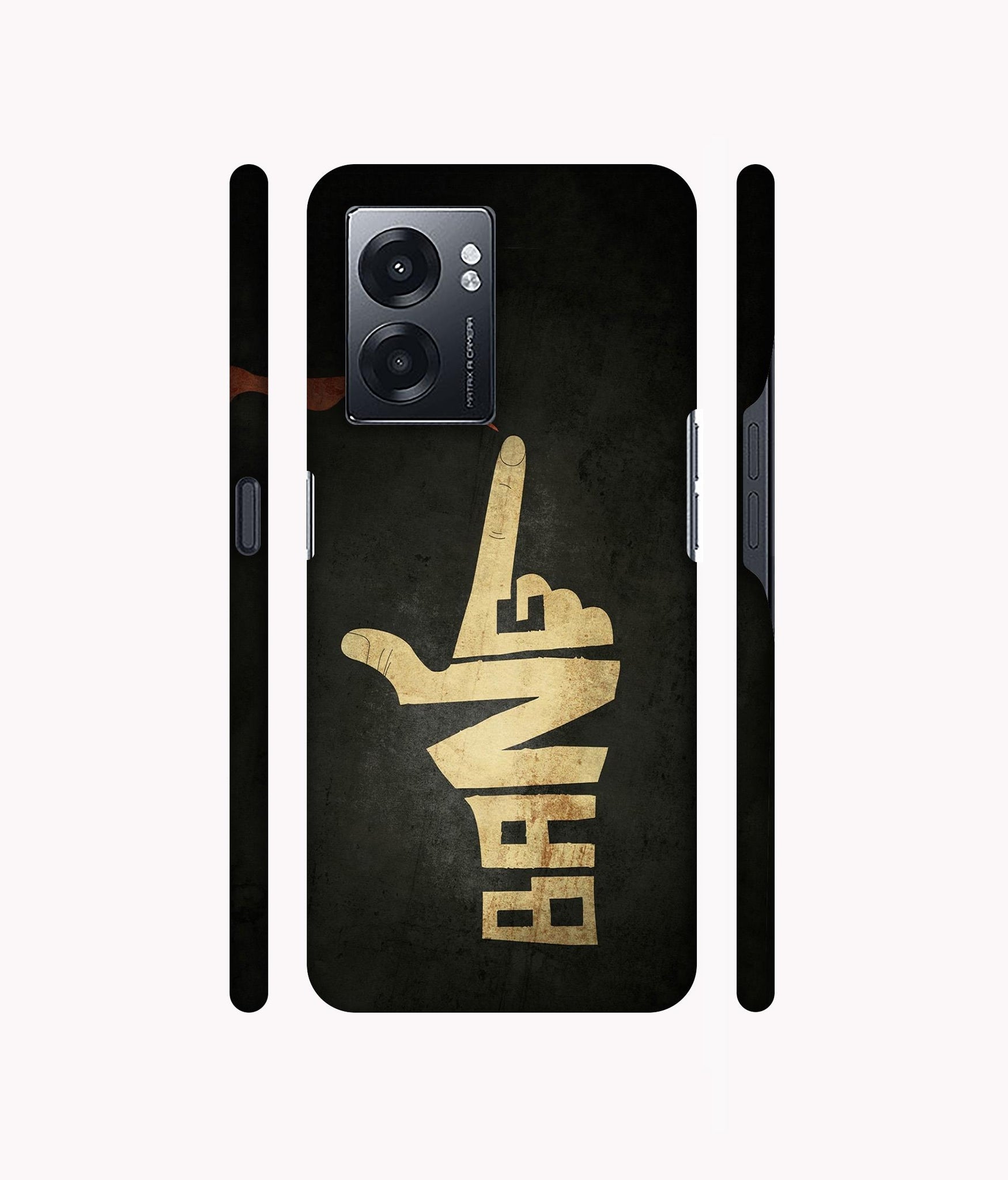 Pointing Designer Hard Back Cover for Realme Narzo 50 5G / Oppo K10 5G / Oppo A57 5G