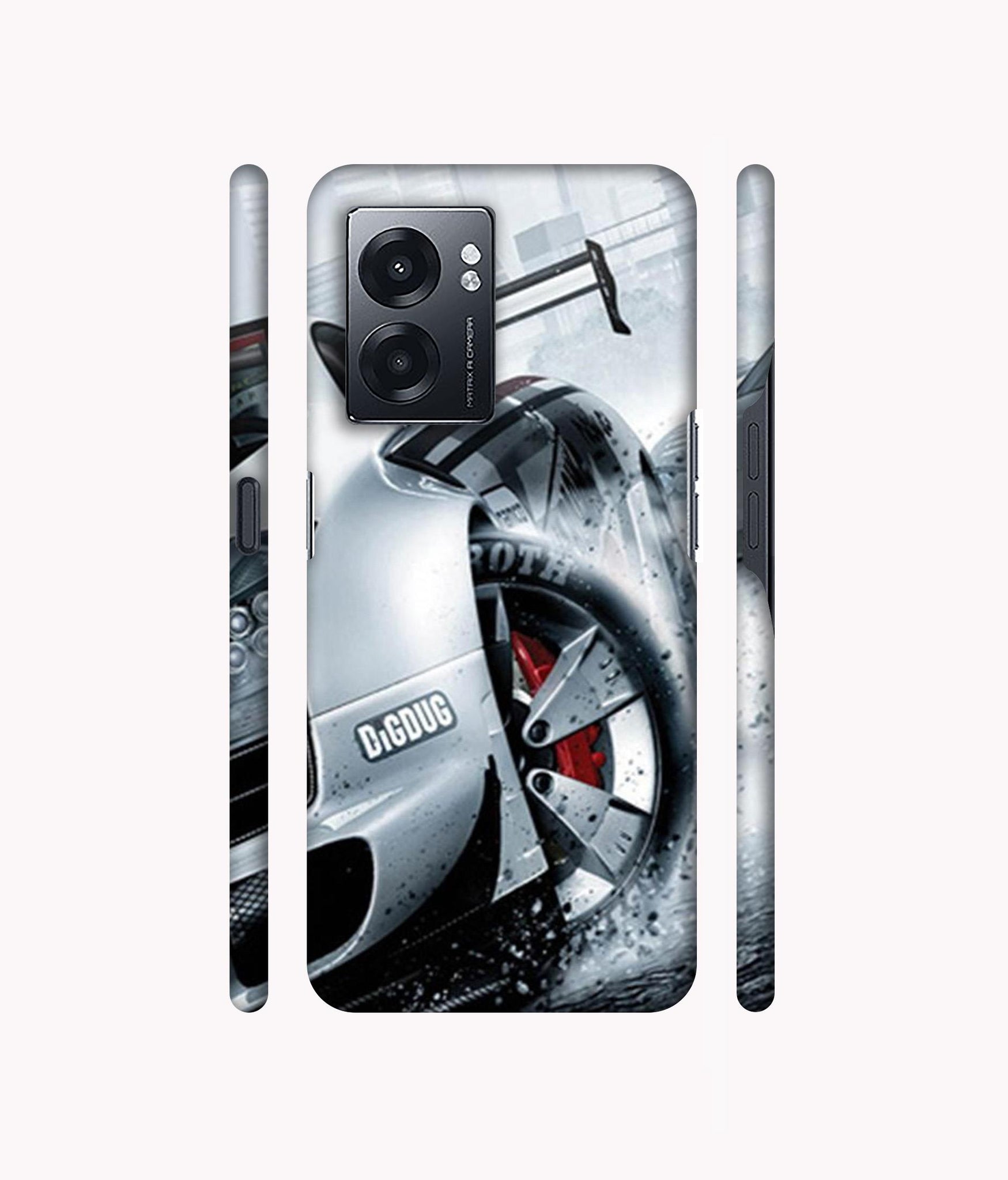 Drift Sport Print Designer Hard Back Cover for Realme Narzo 50 5G / Oppo K10 5G / Oppo A57 5G