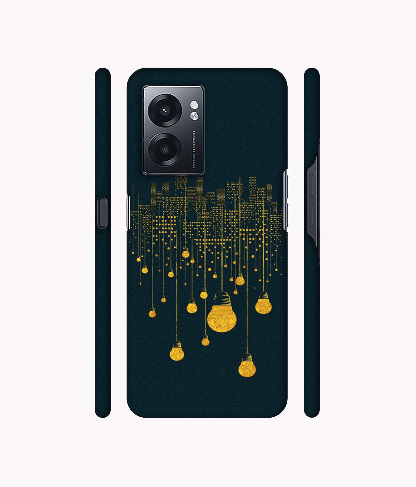 City Light Pattern Designer Hard Back Cover for Realme Narzo 50 5G / Oppo K10 5G / Oppo A57 5G