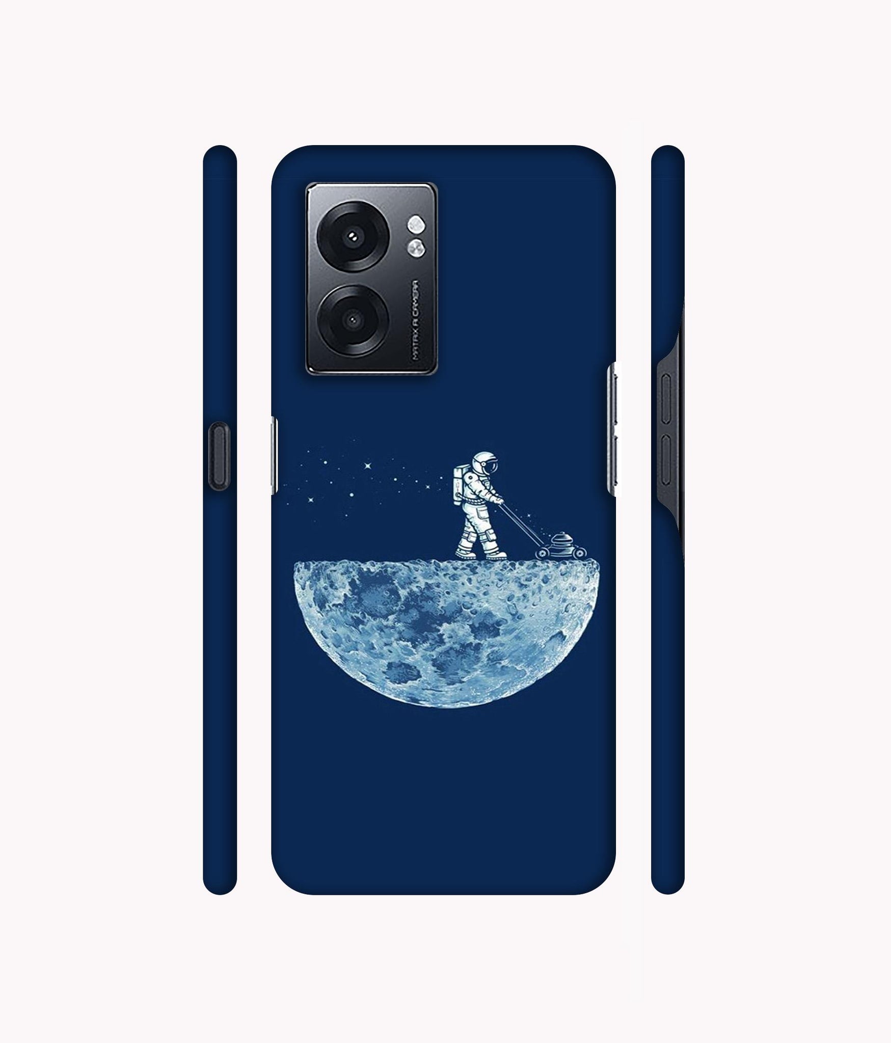 Moon Walk Designer Hard Back Cover for Realme Narzo 50 5G / Oppo K10 5G / Oppo A57 5G