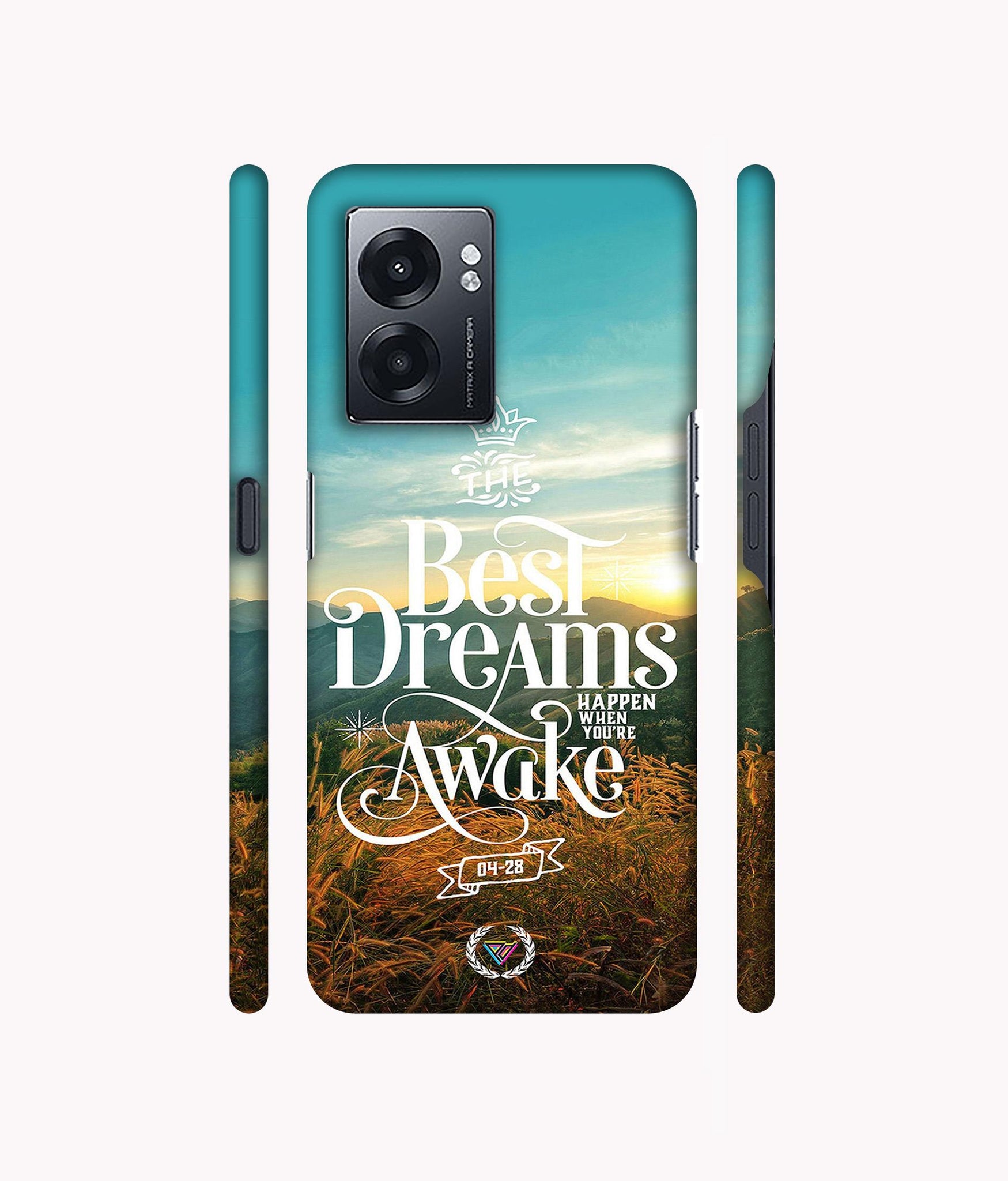 Dreams Designer Hard Back Cover for Realme Narzo 50 5G / Oppo K10 5G / Oppo A57 5G